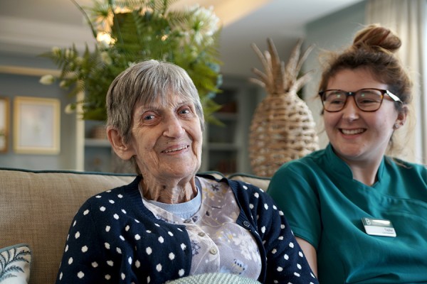 Resident and Team Member at Boutique Care Homes