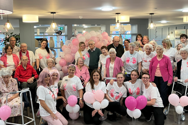Pink Power Unites at Chartwell House