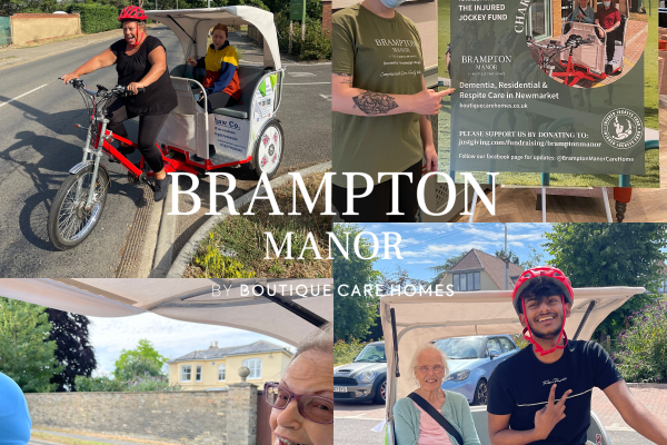 Brampton manor cycle round newmarket for the injured jockeys fund charity