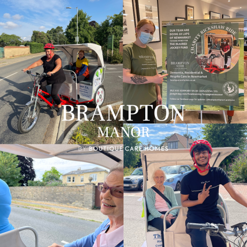 Brampton manor cycle round newmarket for the injured jockeys fund charity