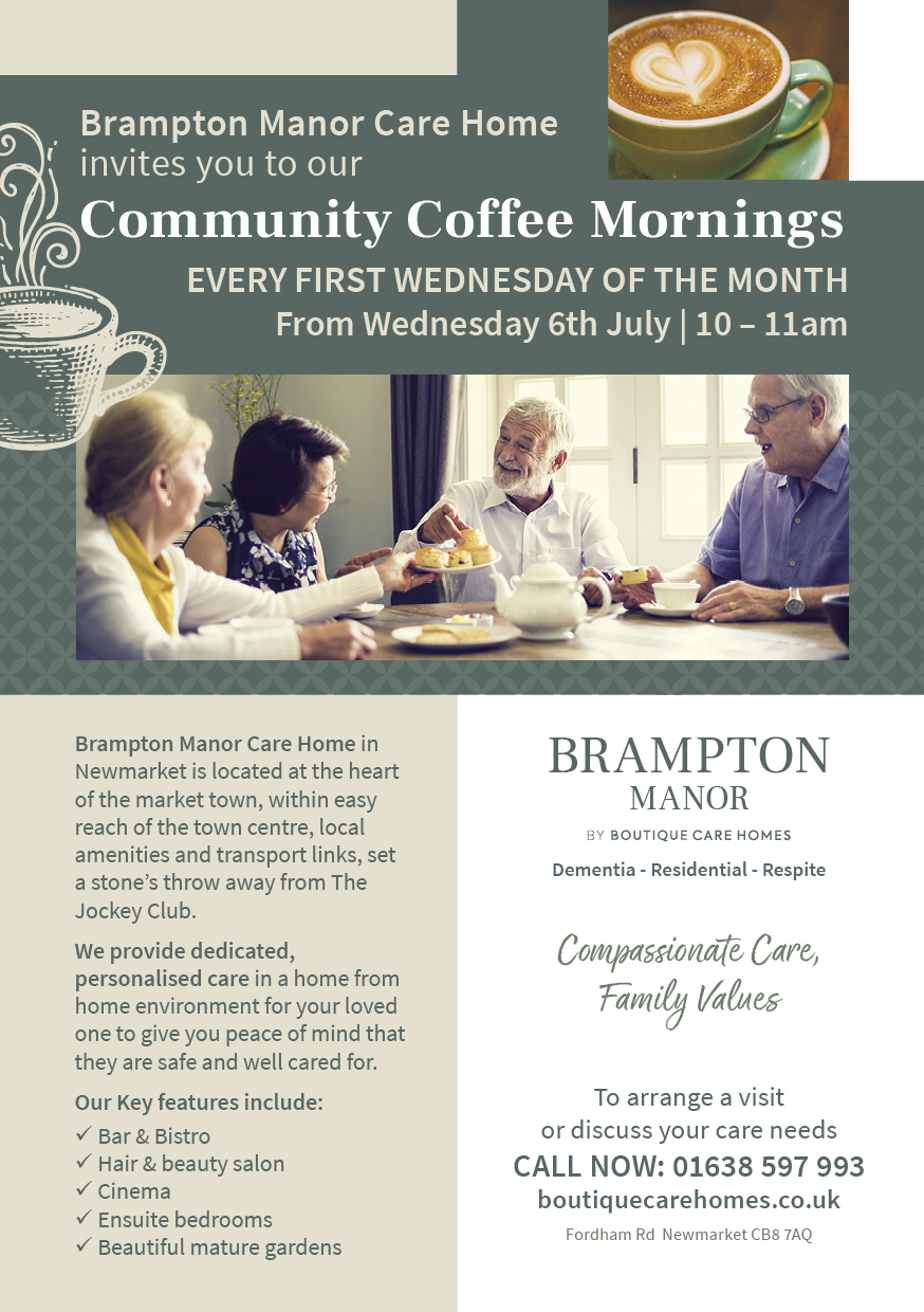 Coffee Mornings at Brampton Manor Care Home