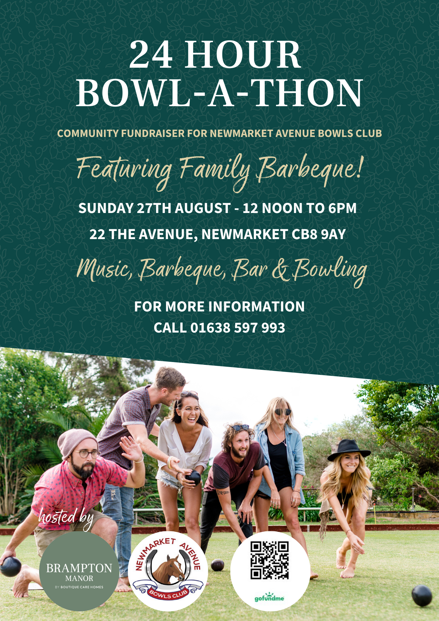 24 Hour Bowl-a-thon poster