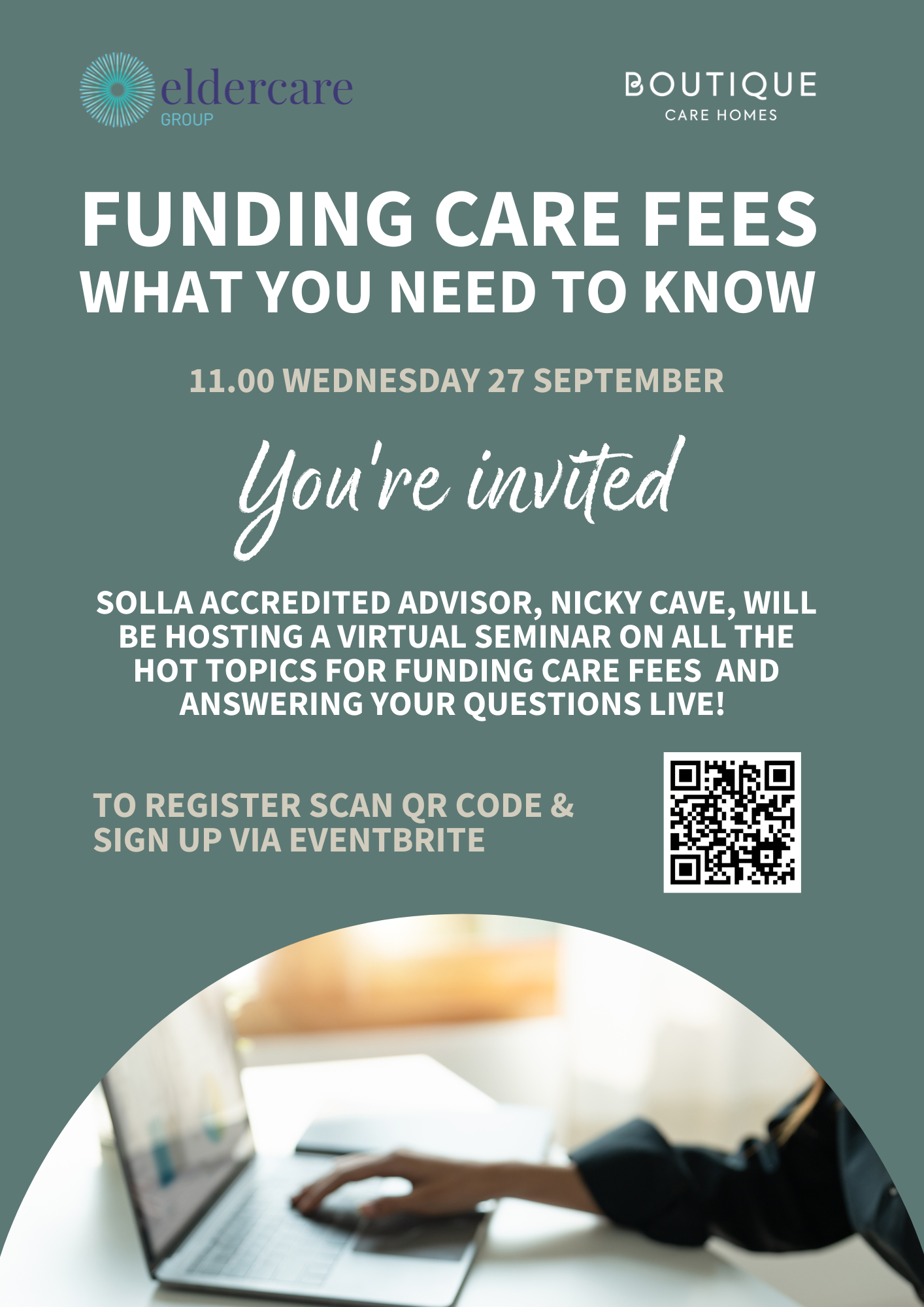 Funding Care Fees What You Need to Know Poster