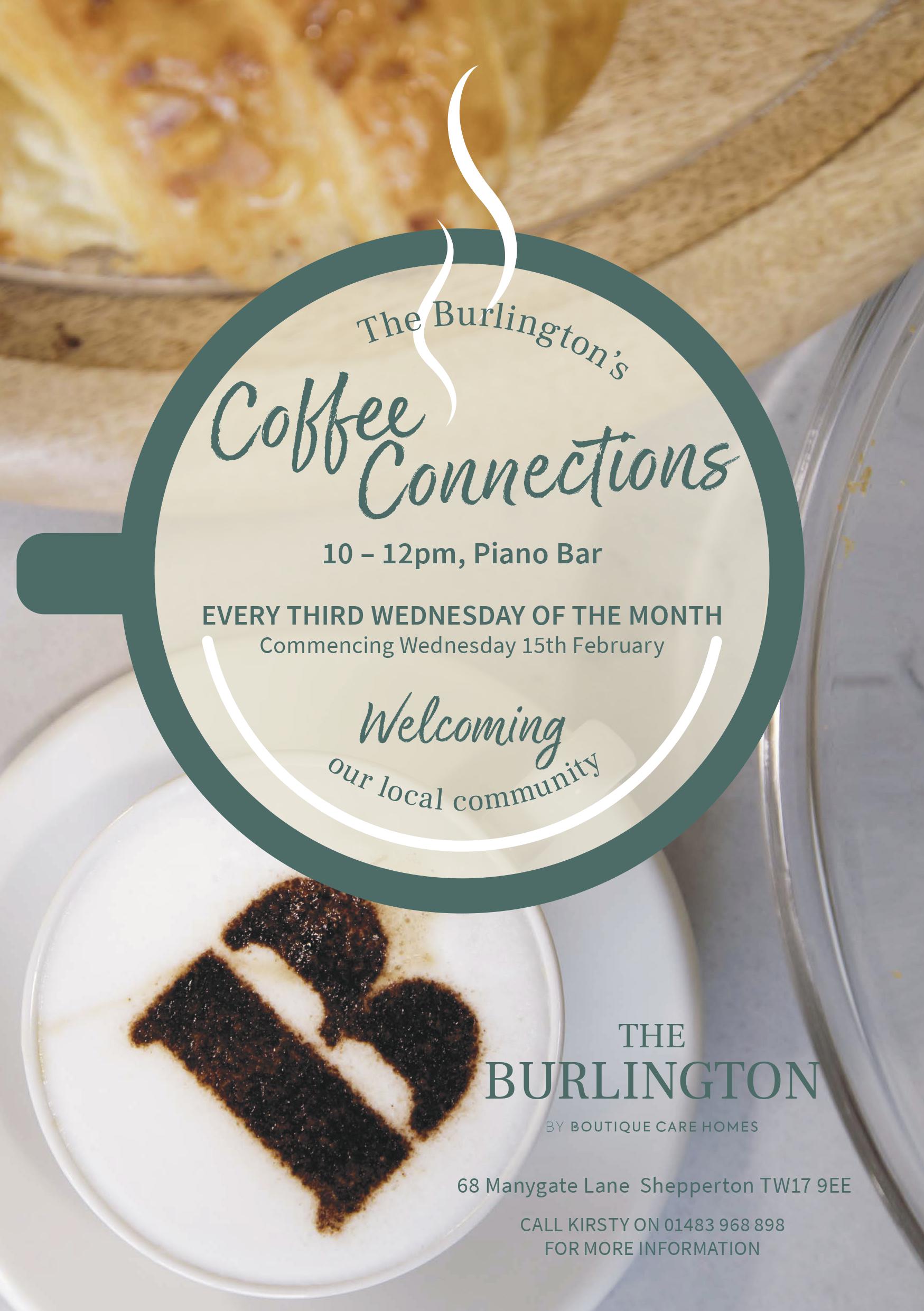 Coffee Connections Invitation