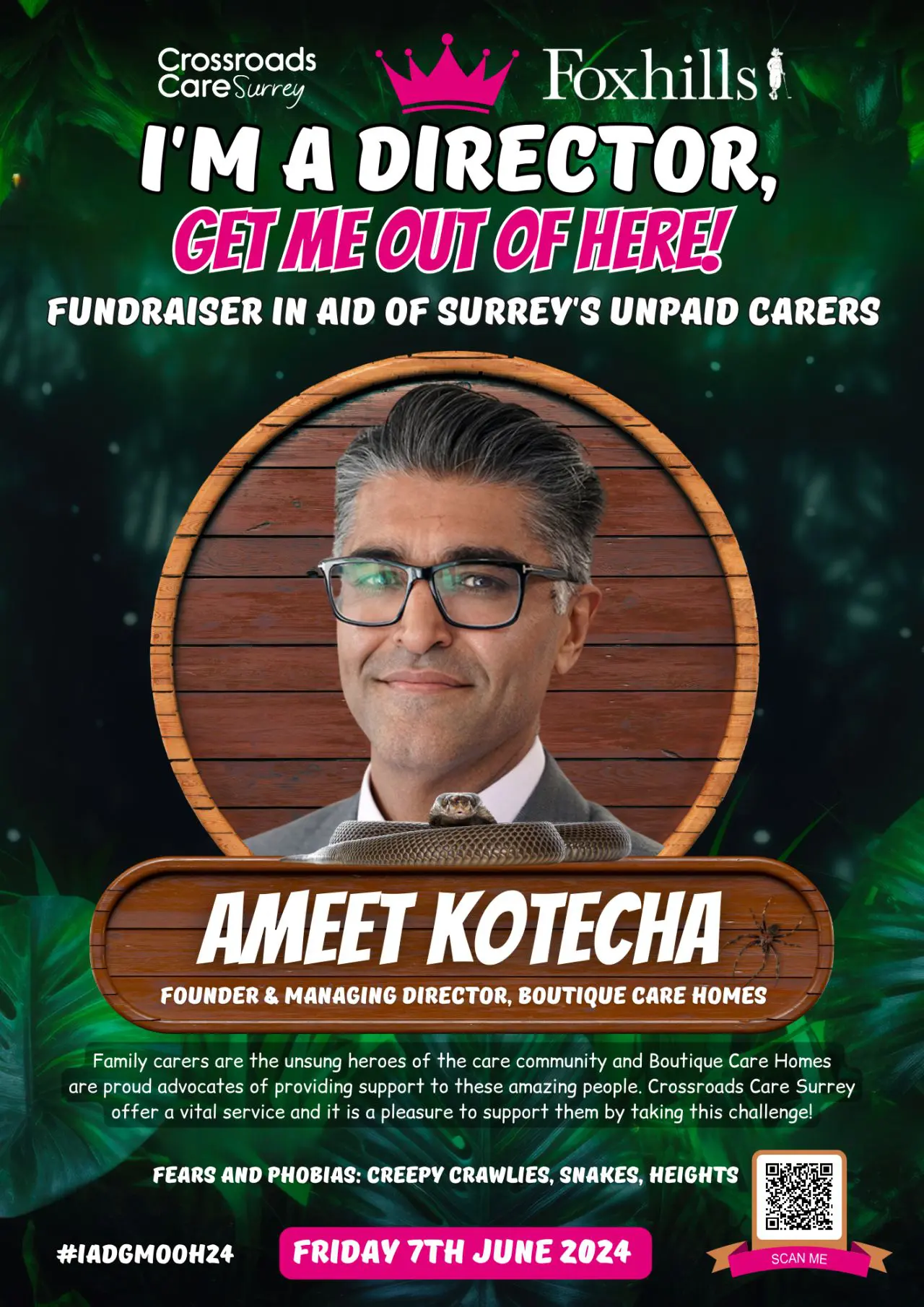 Ameet Kotecha Takes On ‘I’m a Director, Get Me Out of Here!’ Challenge