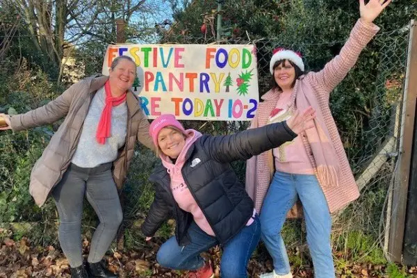 Festive Food Pantry Supports In Need Families