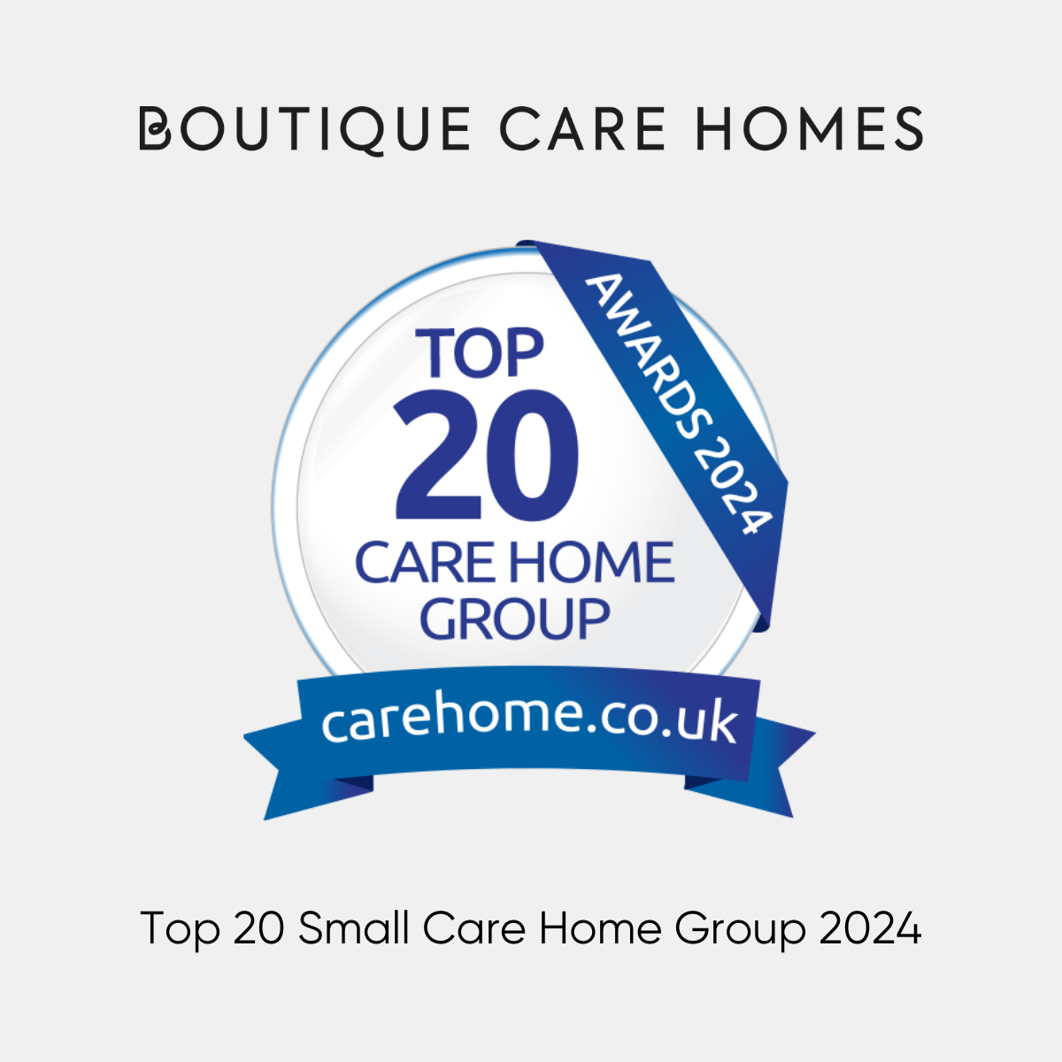 Boutique Care Homes Named Top 20 Small Care Home Group in the UK by carehome.co.uk