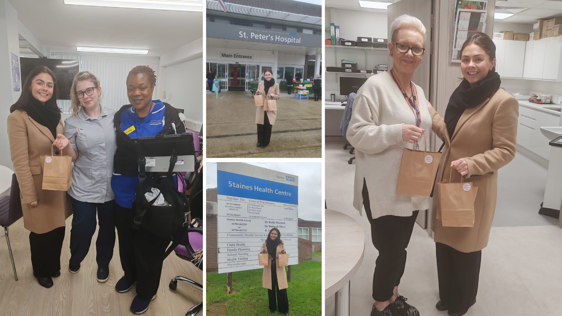 The Burlington Spreads Love and Appreciation to Community Heroes on Valentine’s Day