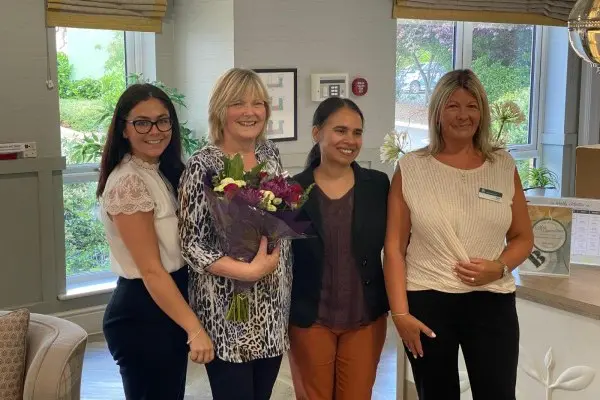 Receptionist at The Burlington wins national Care Home Hero Award