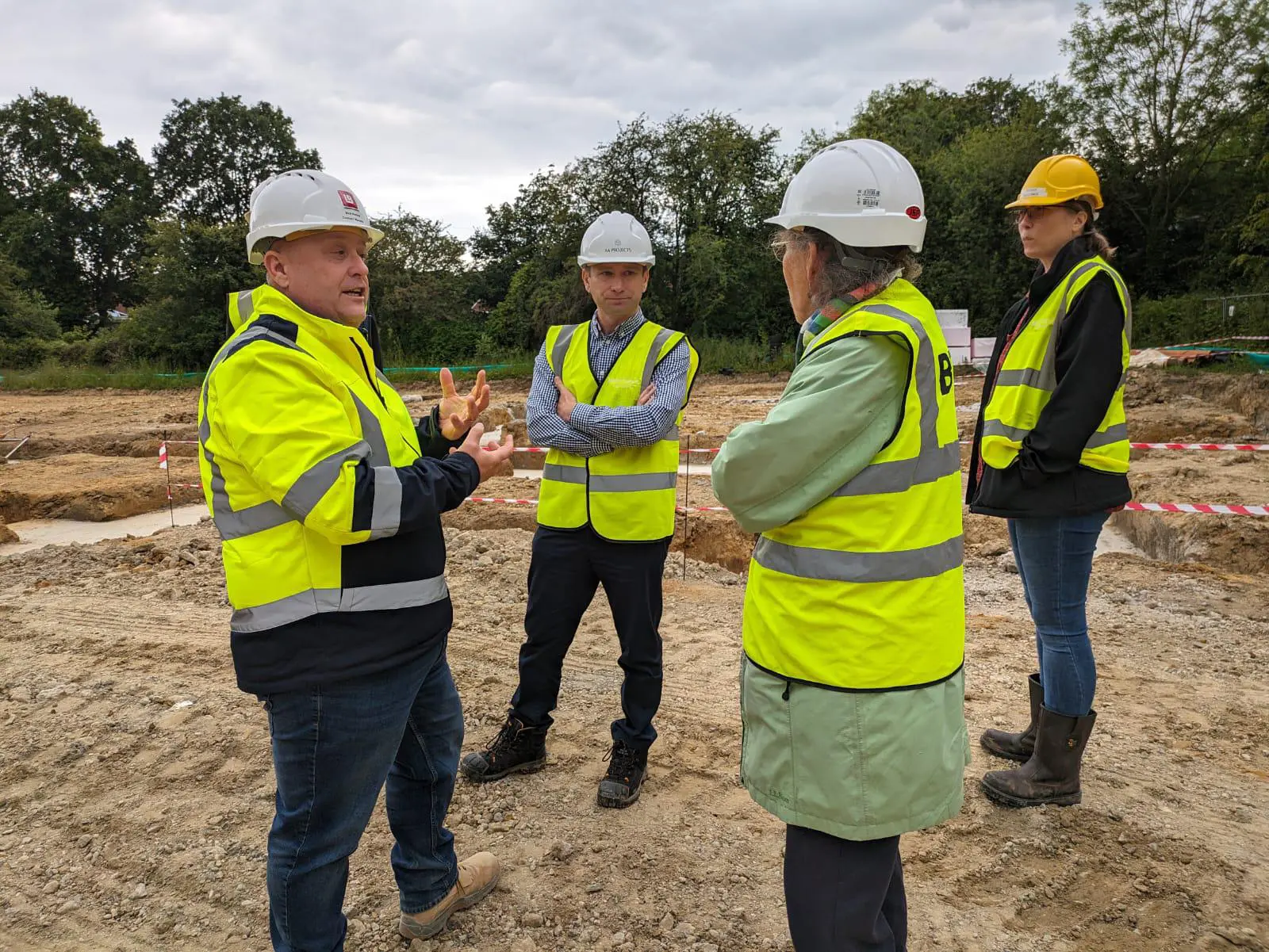 Mayor of Burgess Hill Joins Boutique Care Homes for Keymer Hall Ground-breaking Ceremony