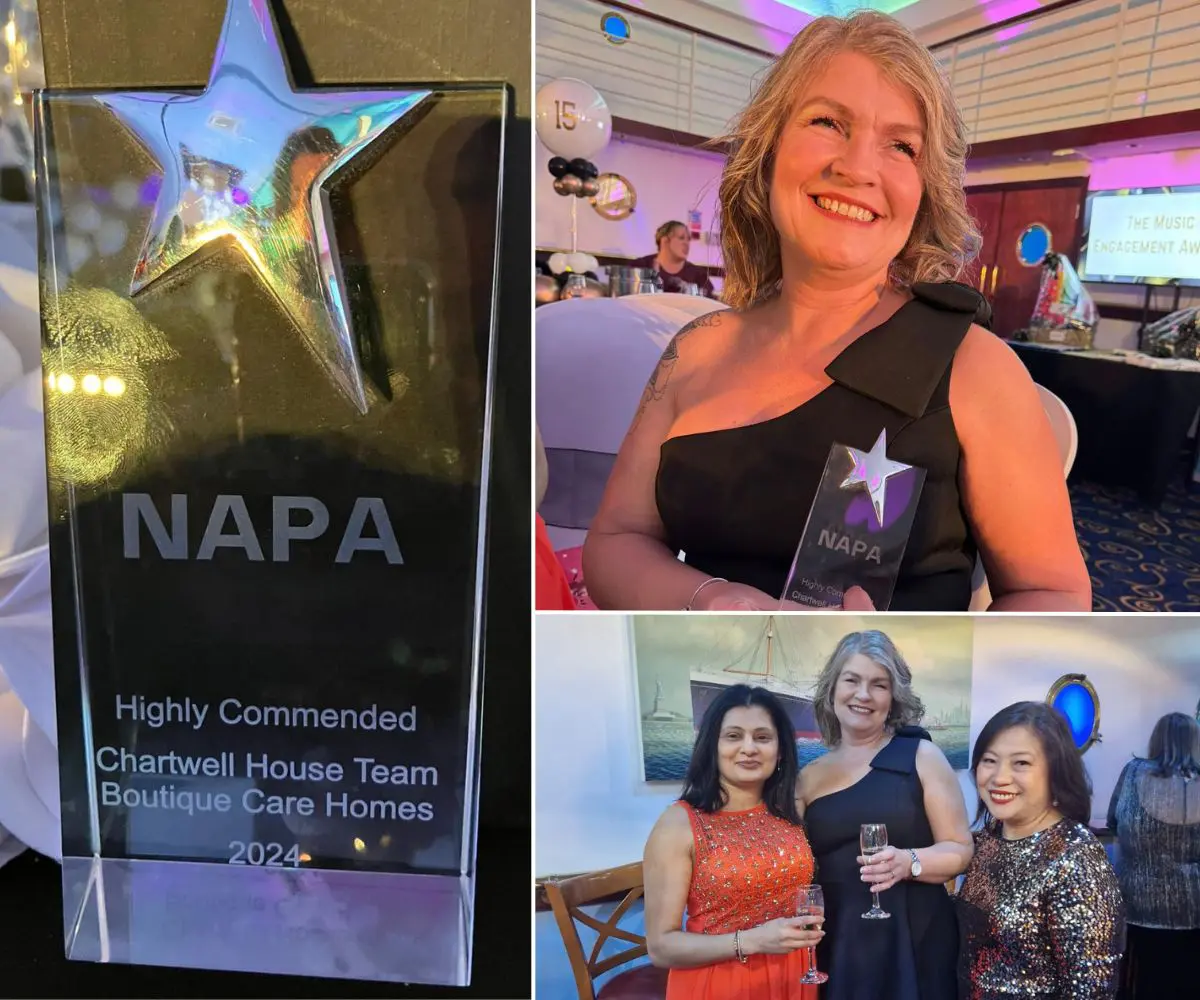 Chartwell House by Boutique Care Homes Honoured at the National Activity Awards 2025