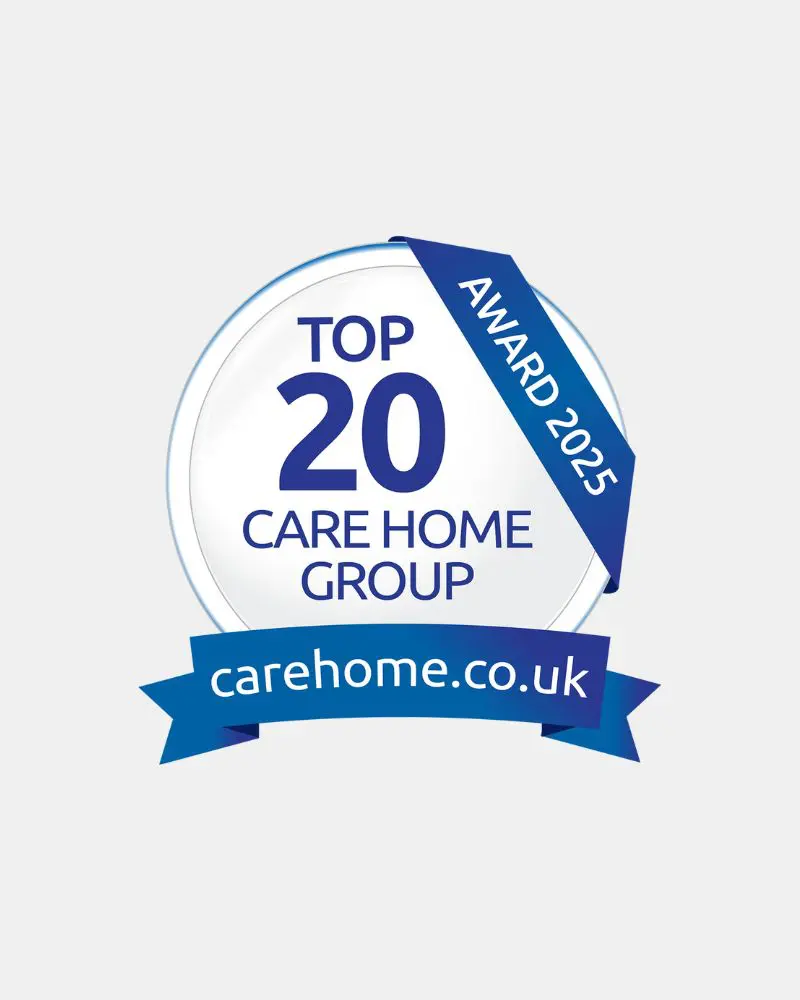 Top 20 Small Care Home Group, Carehome.co.uk Awards 2025