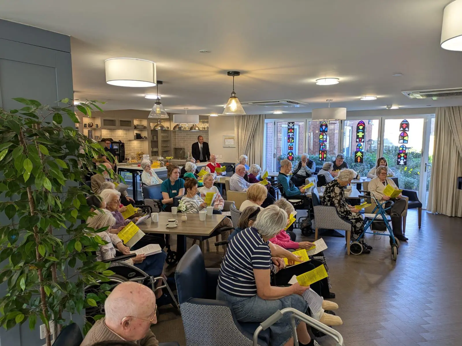 Bishop of Dover Brings Blessing and Inspiration to Chartwell House