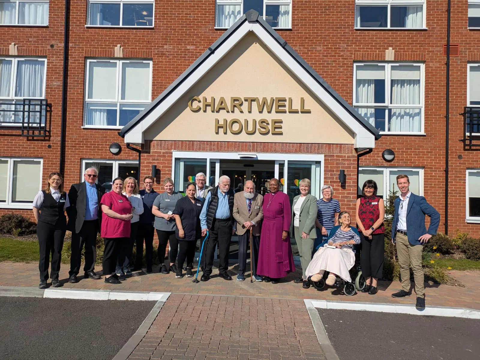 Bishop of Dover Brings Blessing and Inspiration to Chartwell House