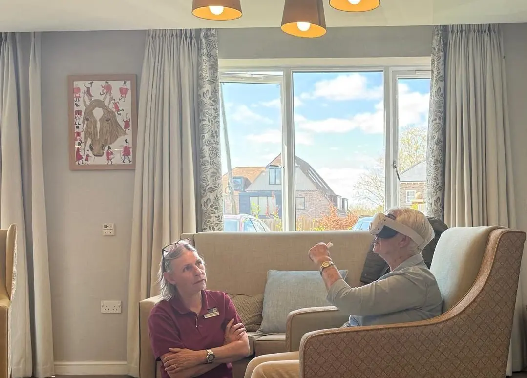 Virtual Reality Experience for Residents Living with Dementia at Brampton Manor