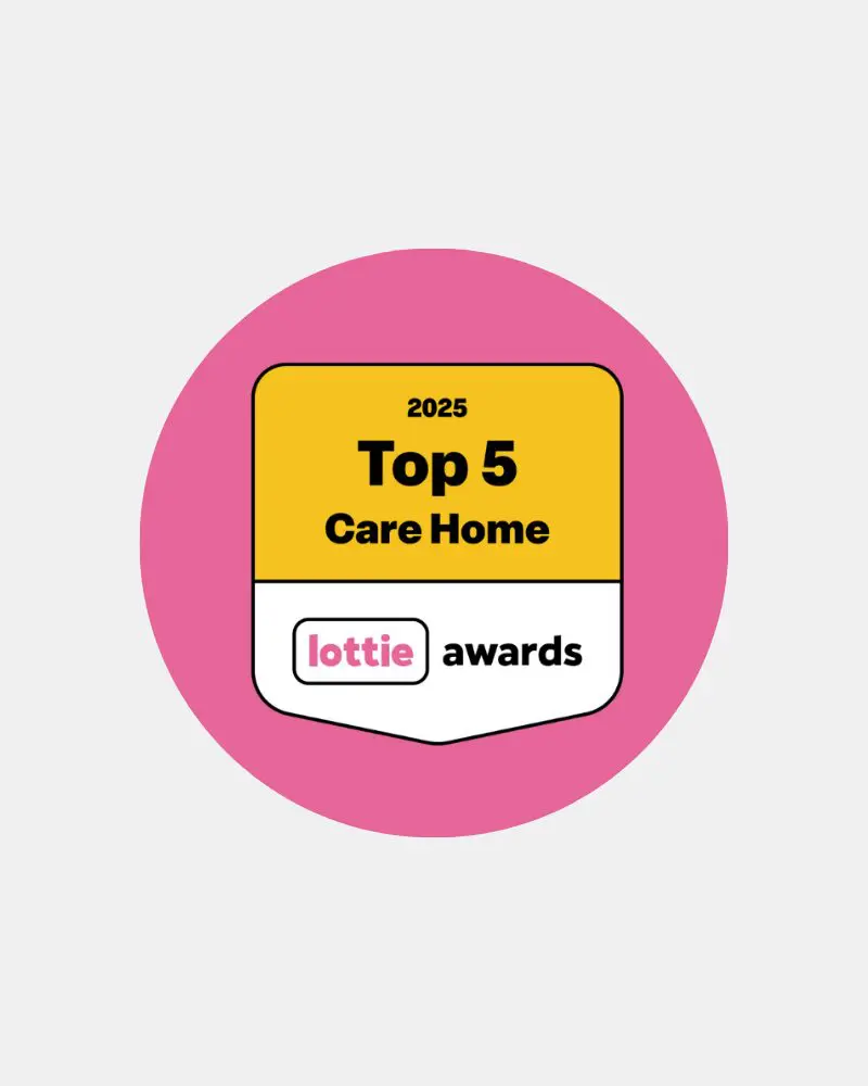 Top 5 UK Care Home, Lottie Awards 2025