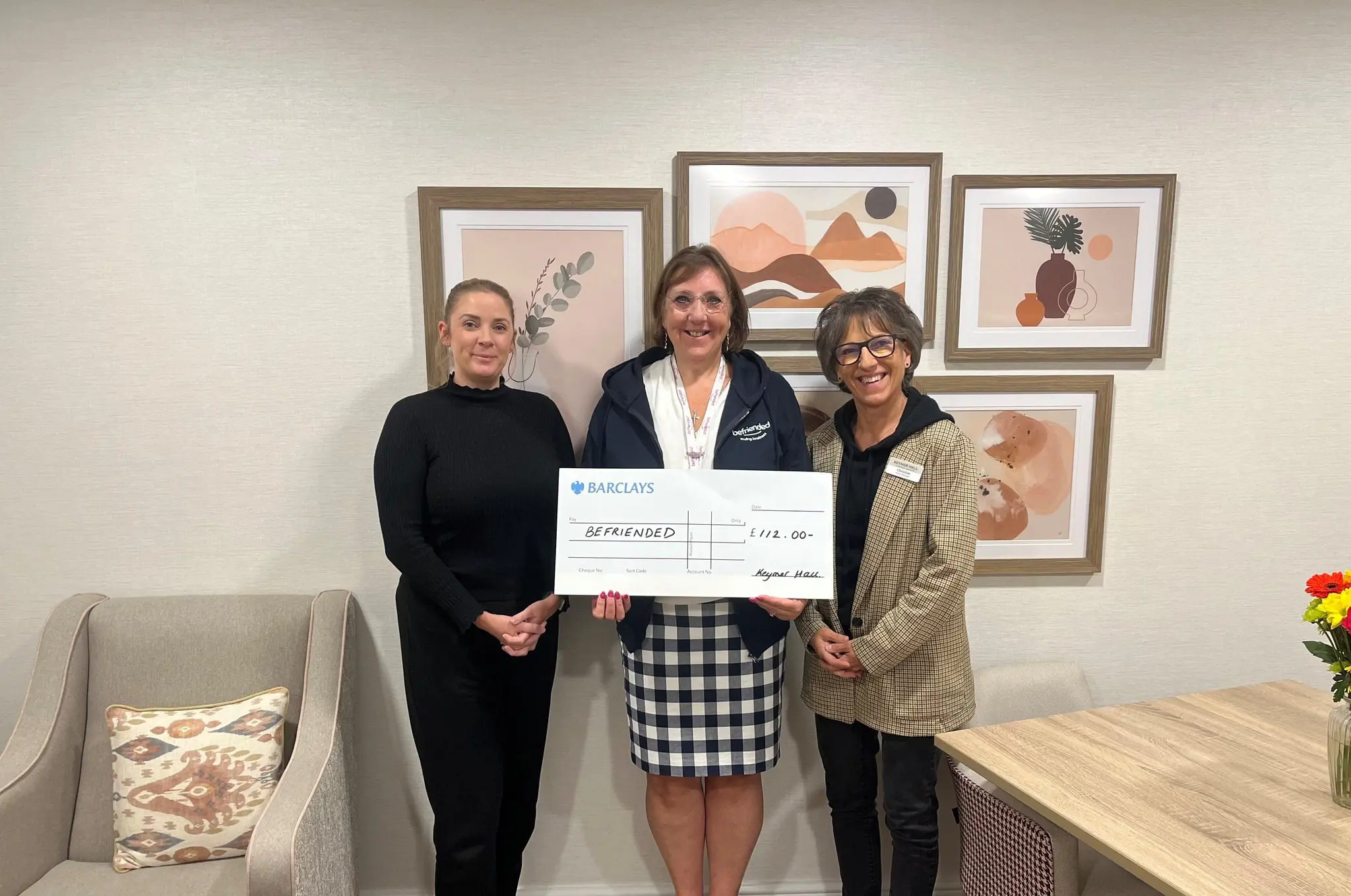 Keymer Hall Joins Forces with Befriended to Help End Loneliness in Mid Sussex