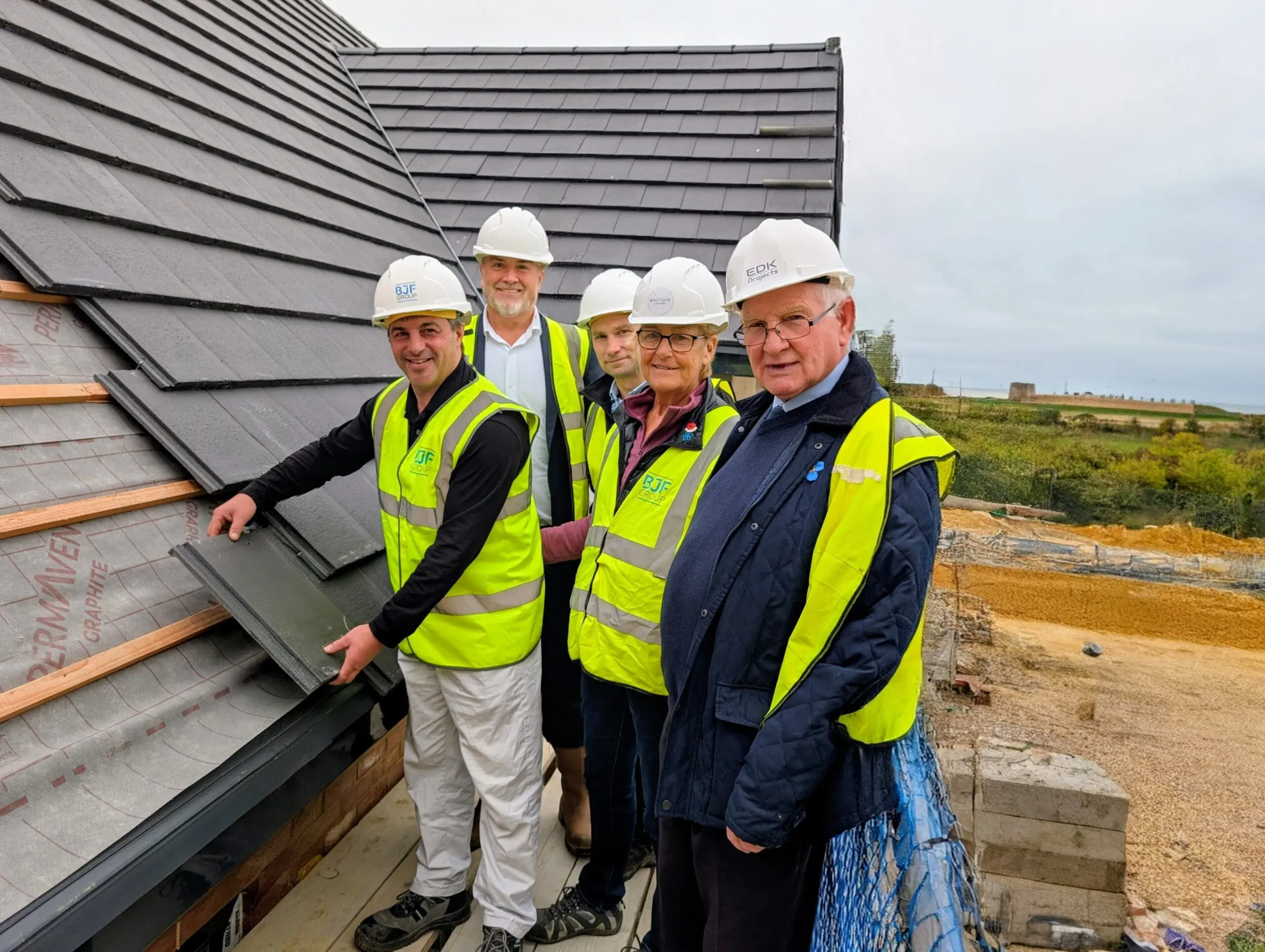 Mayor of Hythe Marks Major Milestone As Martello Manor Reaches New Heights
