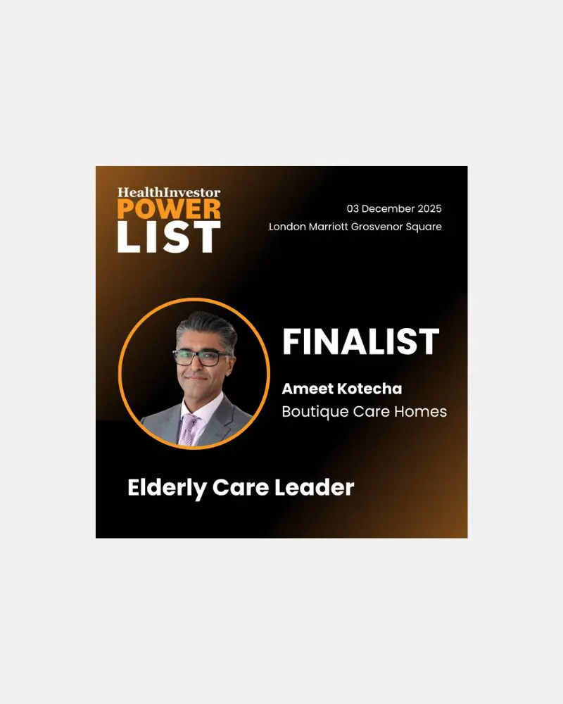 Ameet Kotecha, Finalist, HealthInvestor Power List 2025