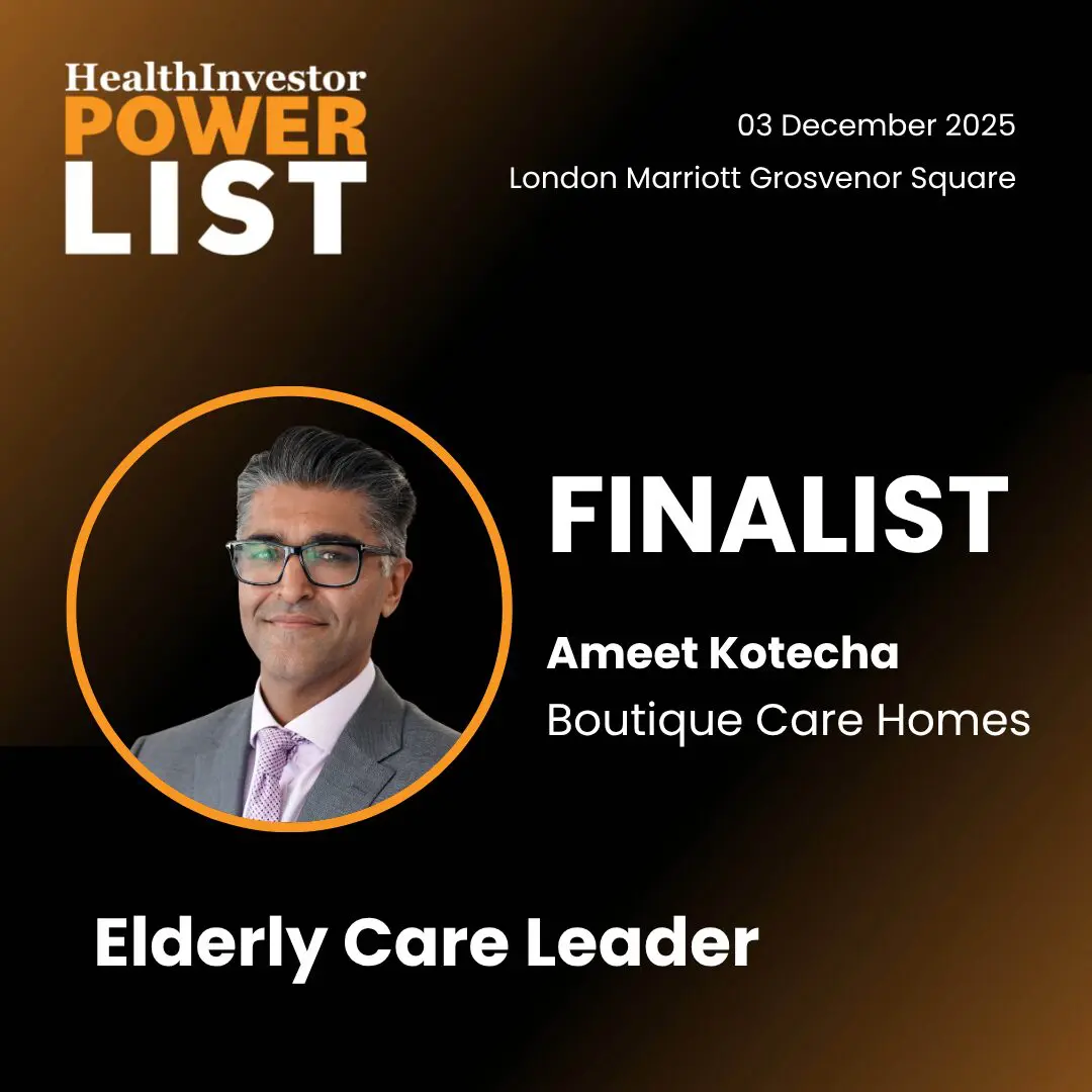 Ameet Kotecha Named Finalist in HealthInvestor Power List 2025