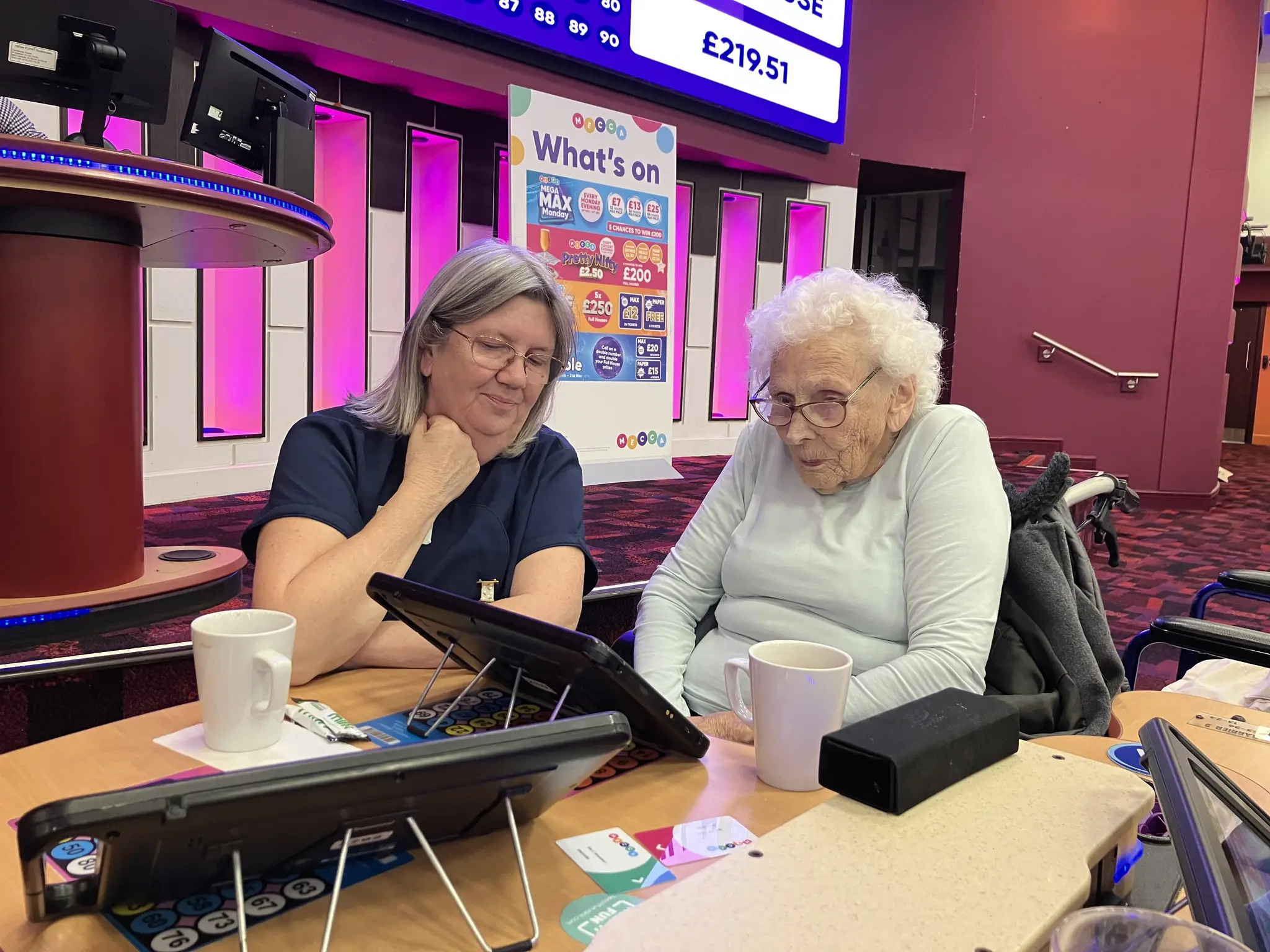 Chartwell House Residents Celebrates at Mecca Bingo Thanet gallery item #2