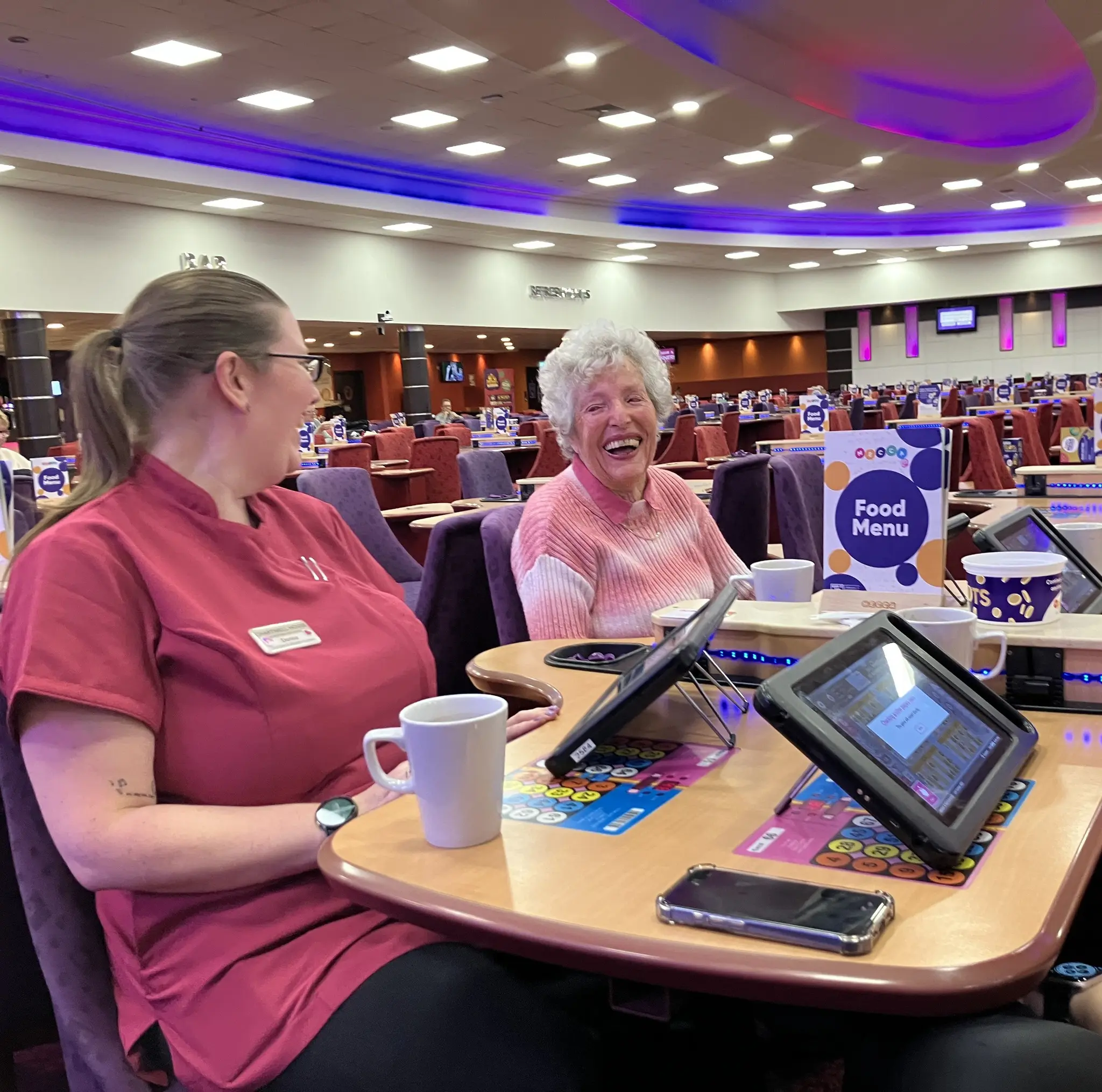 Chartwell House Residents Celebrates at Mecca Bingo Thanet