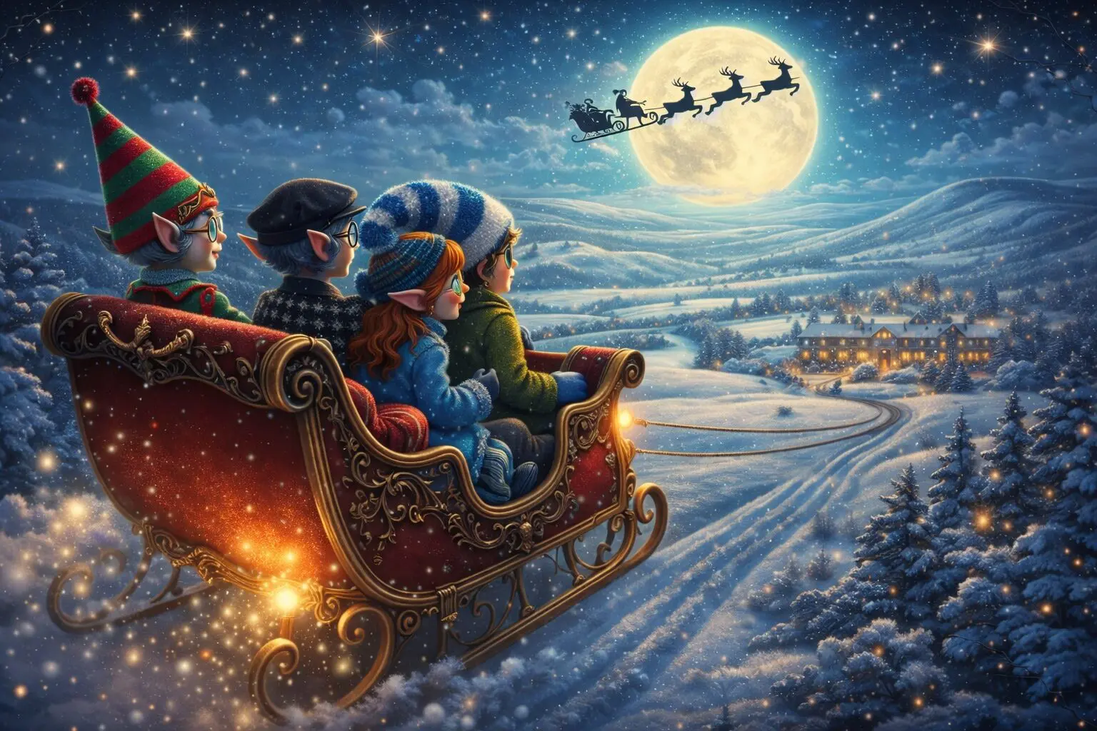 The Elf’s Journey: A Boutique Care Homes Christmas Story