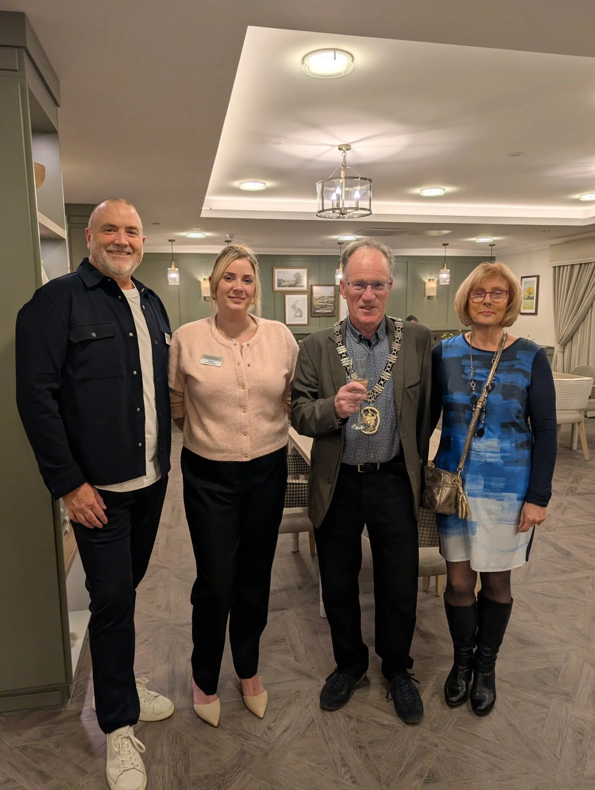 Community Leaders Spend the Night at Keymer Hall Care Home gallery item #3