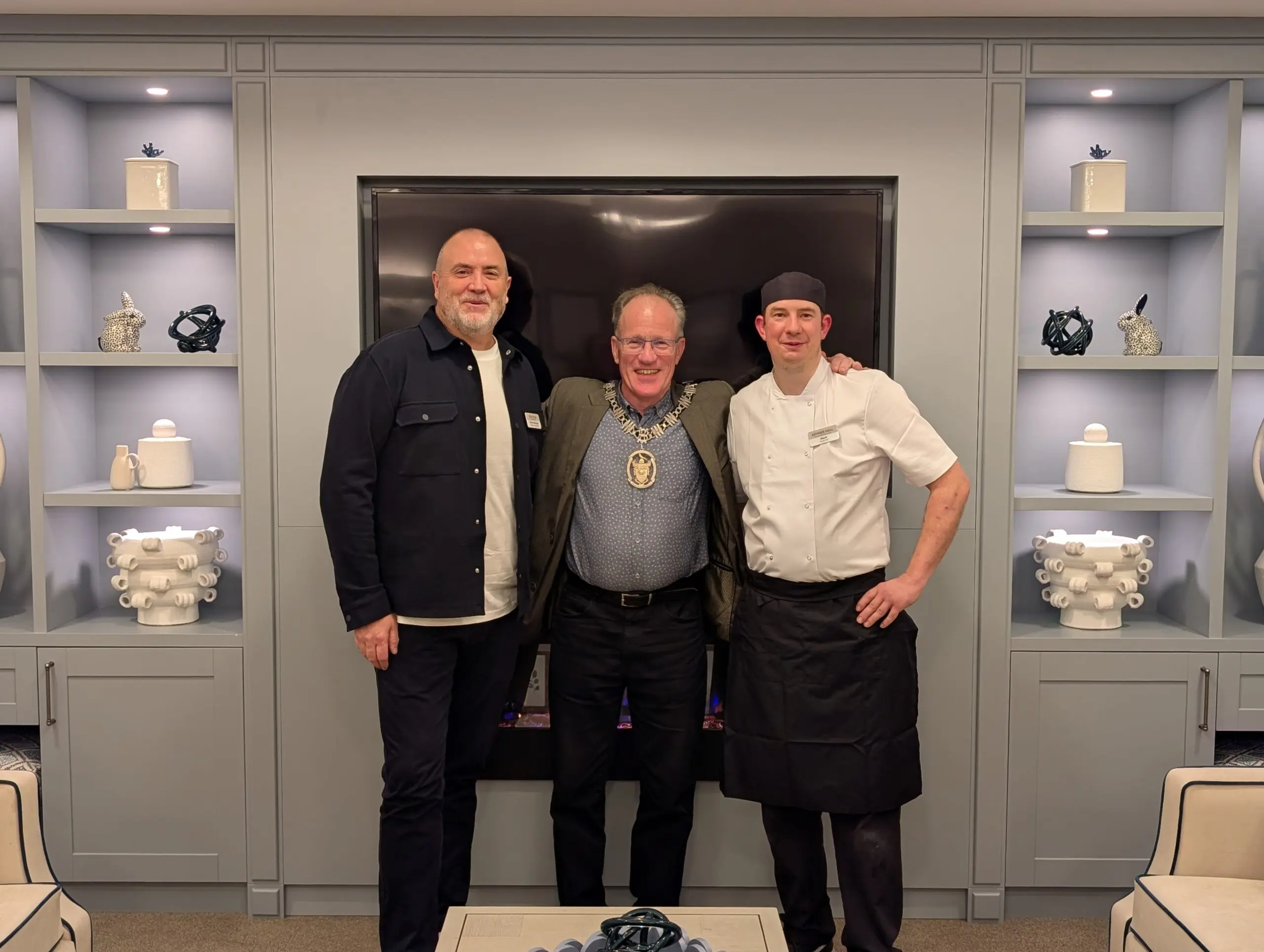 Community Leaders Spend the Night at Keymer Hall Care Home gallery item #2