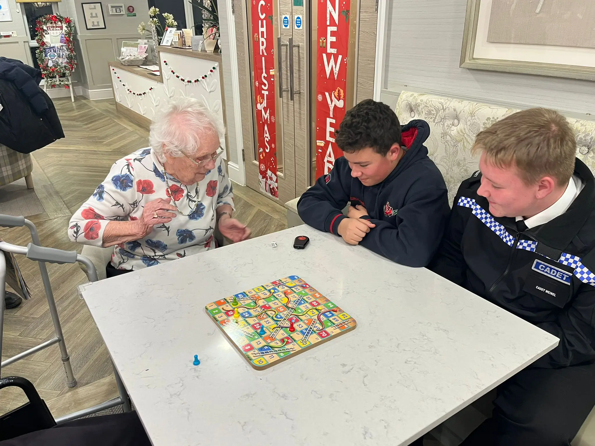 Community Connections: A Special Visit from Spelthorne Police Cadets gallery item #2