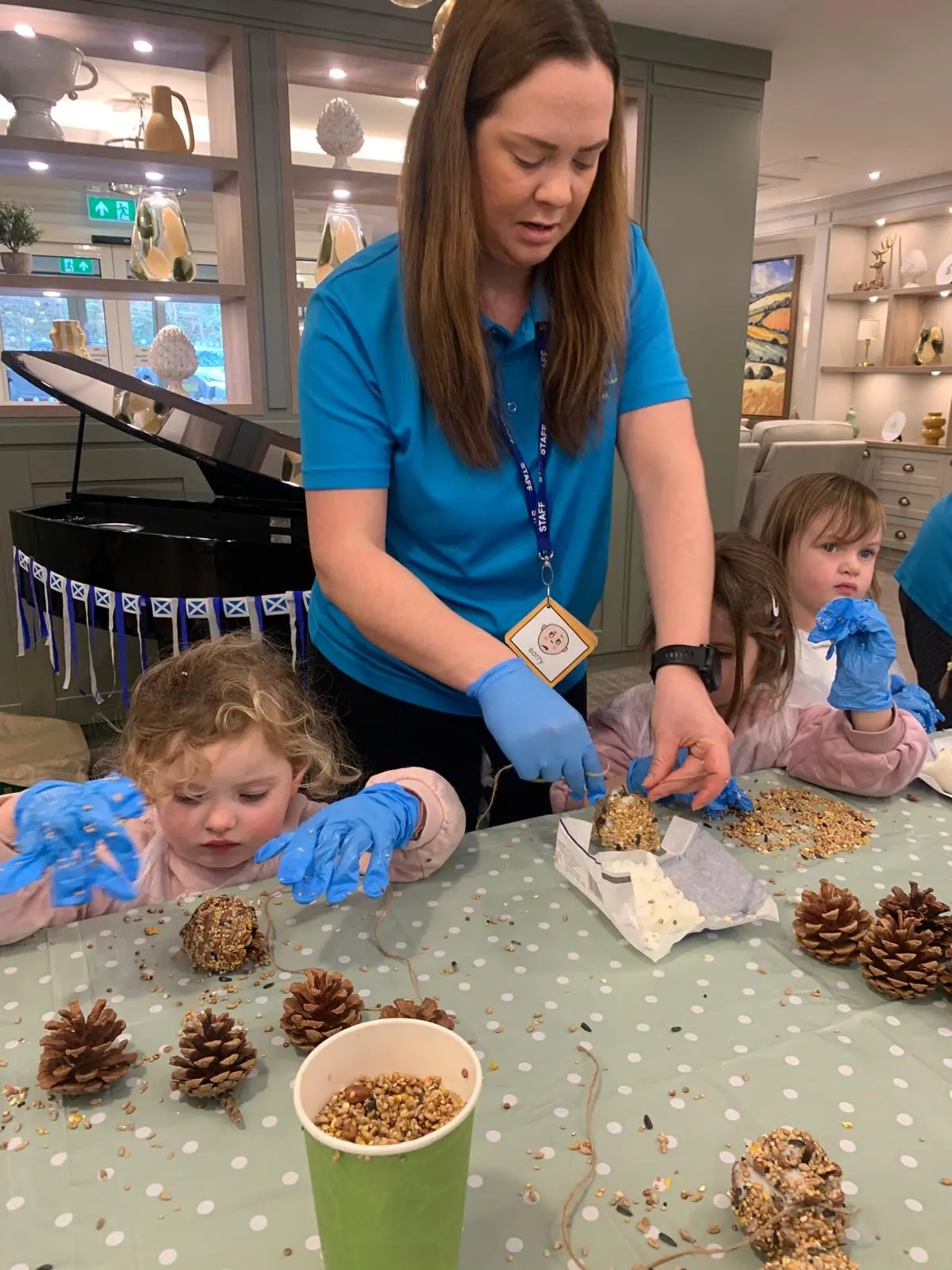 Generations Unite for Big Garden Birdwatch at Keymer Hall gallery item #2