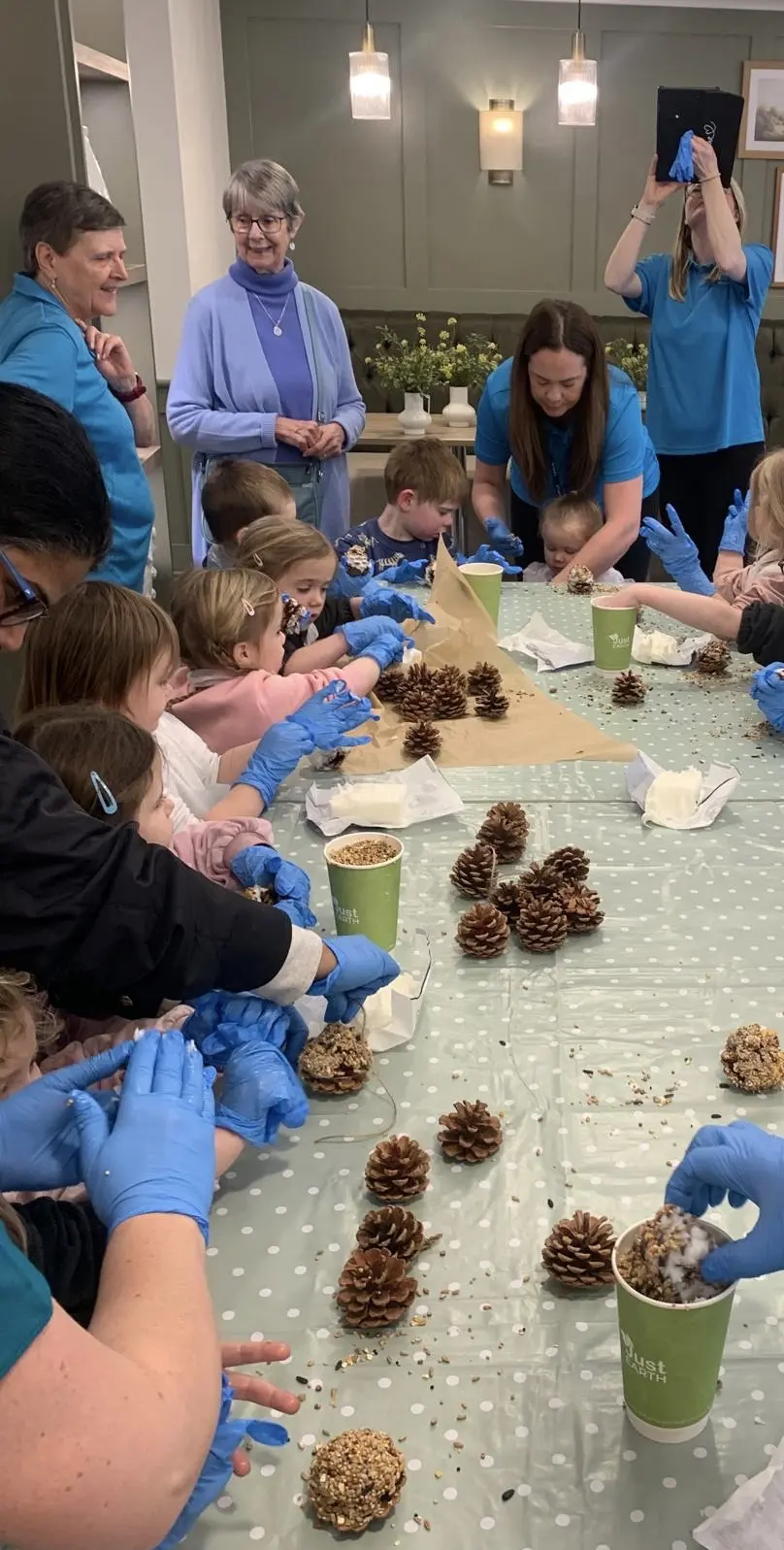 Generations Unite for Big Garden Birdwatch at Keymer Hall gallery item #5