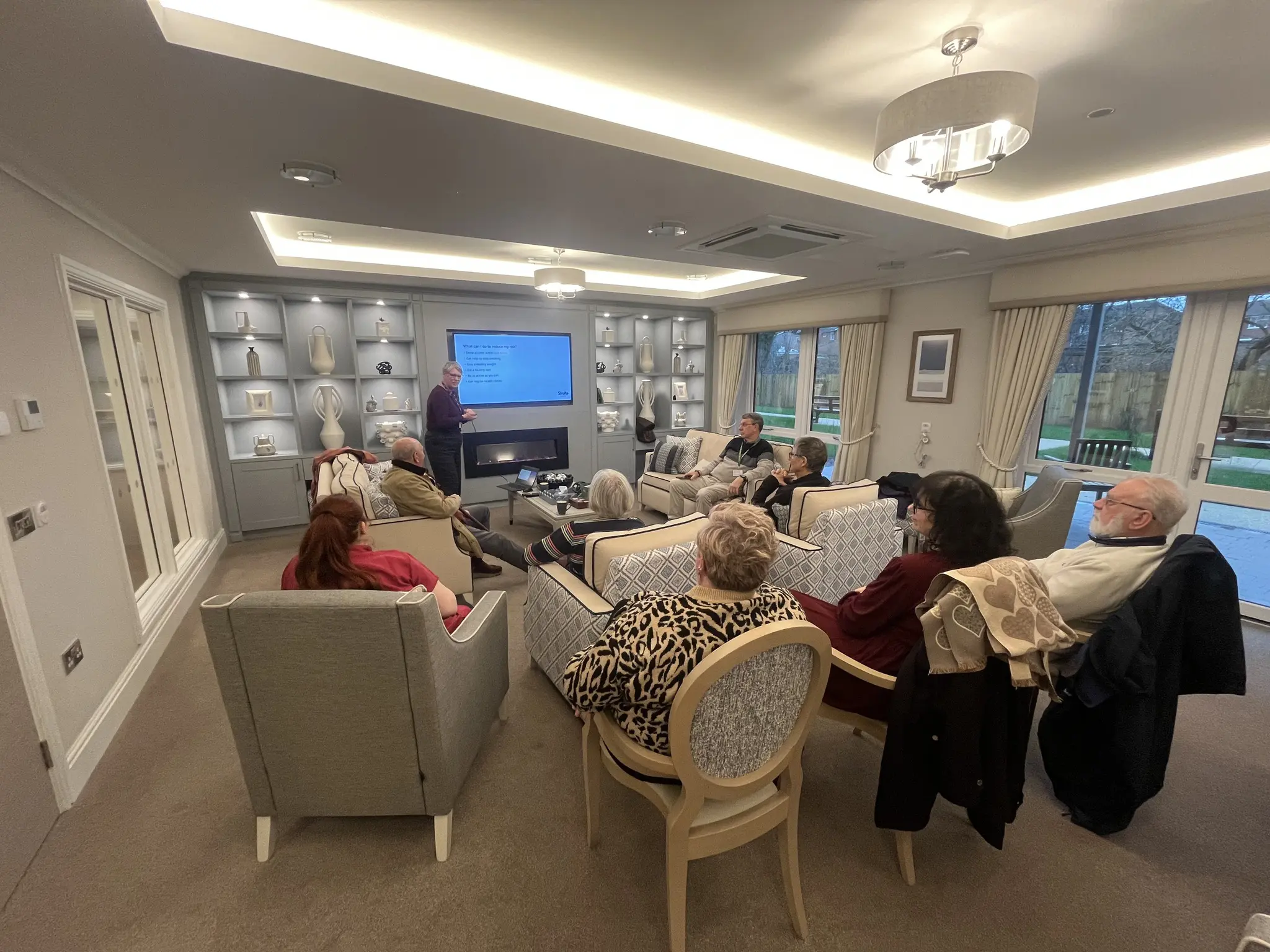 Keymer Hall Launches First Stroke Friendship Café