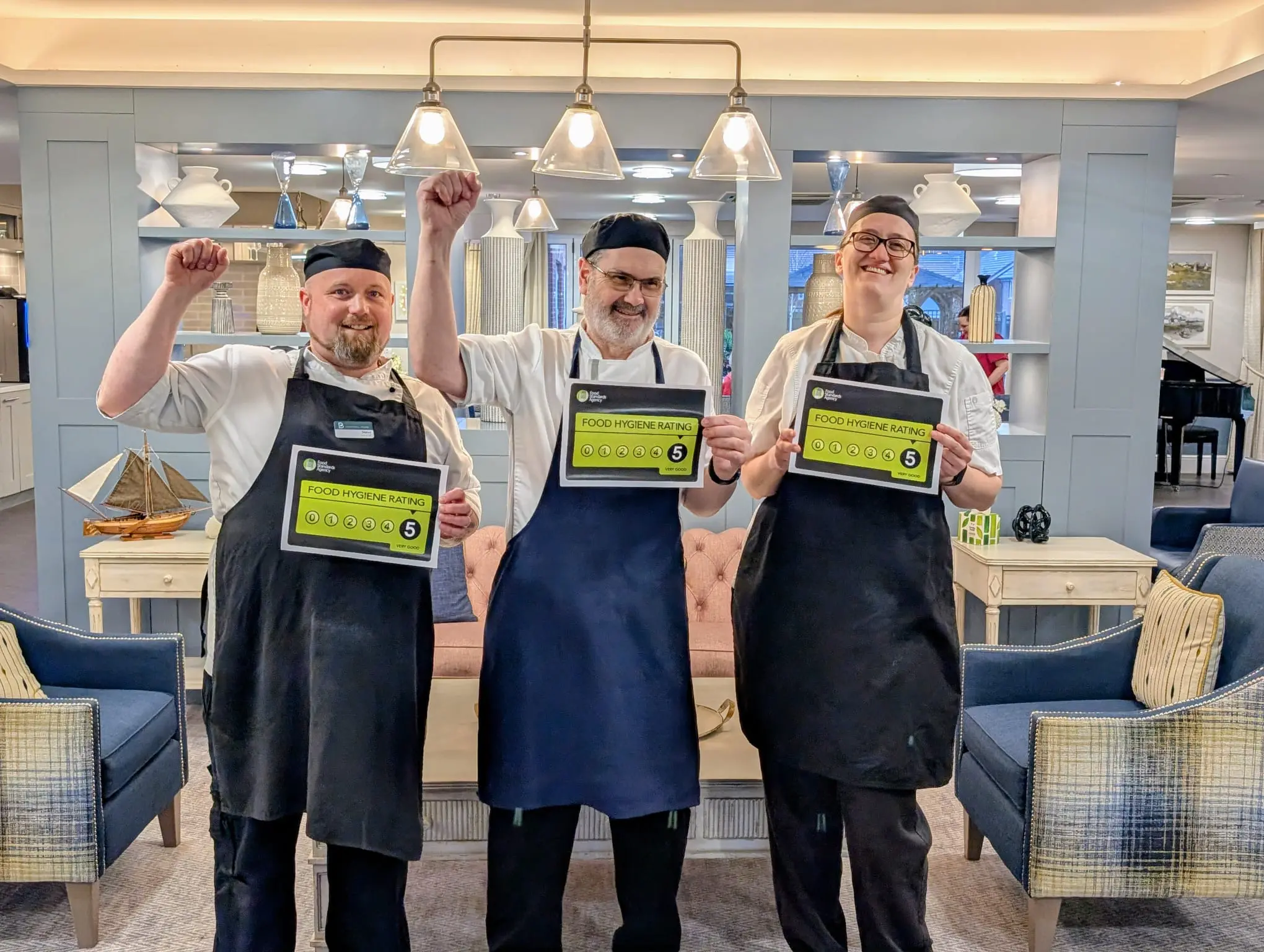Chartwell House Achieves 5-Star Food Hygiene Rating