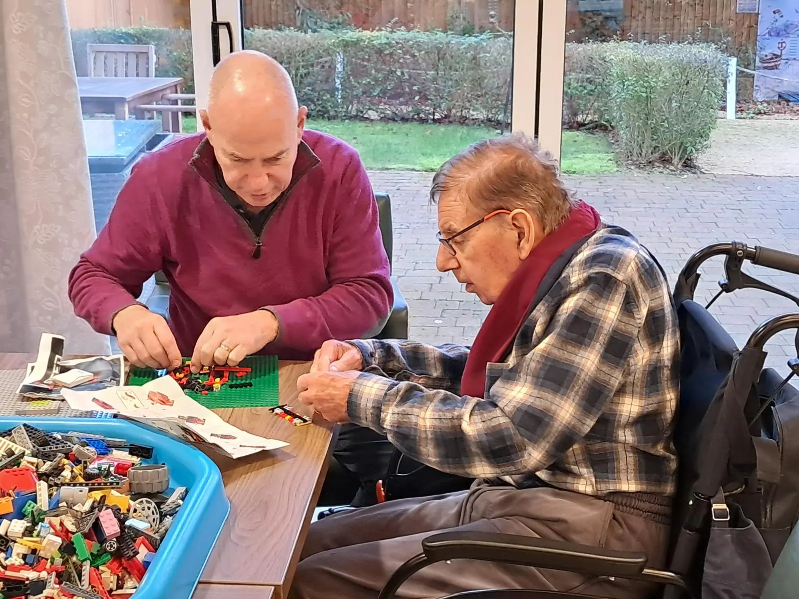 Local Charity Brings Lego Magic to Brampton Manor Residents