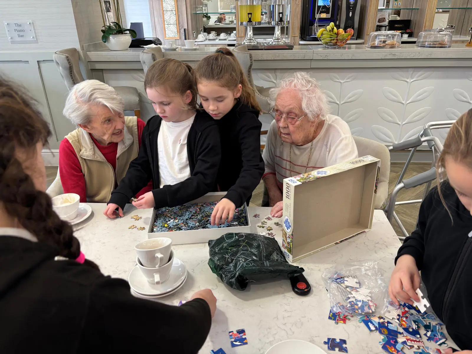 Schoolchildren Bring World Puzzle Day Magic to The Burlington