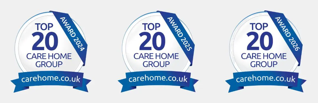 Third Consecutive carehome.co.uk Top 20 Group Award for Boutique Care Homes