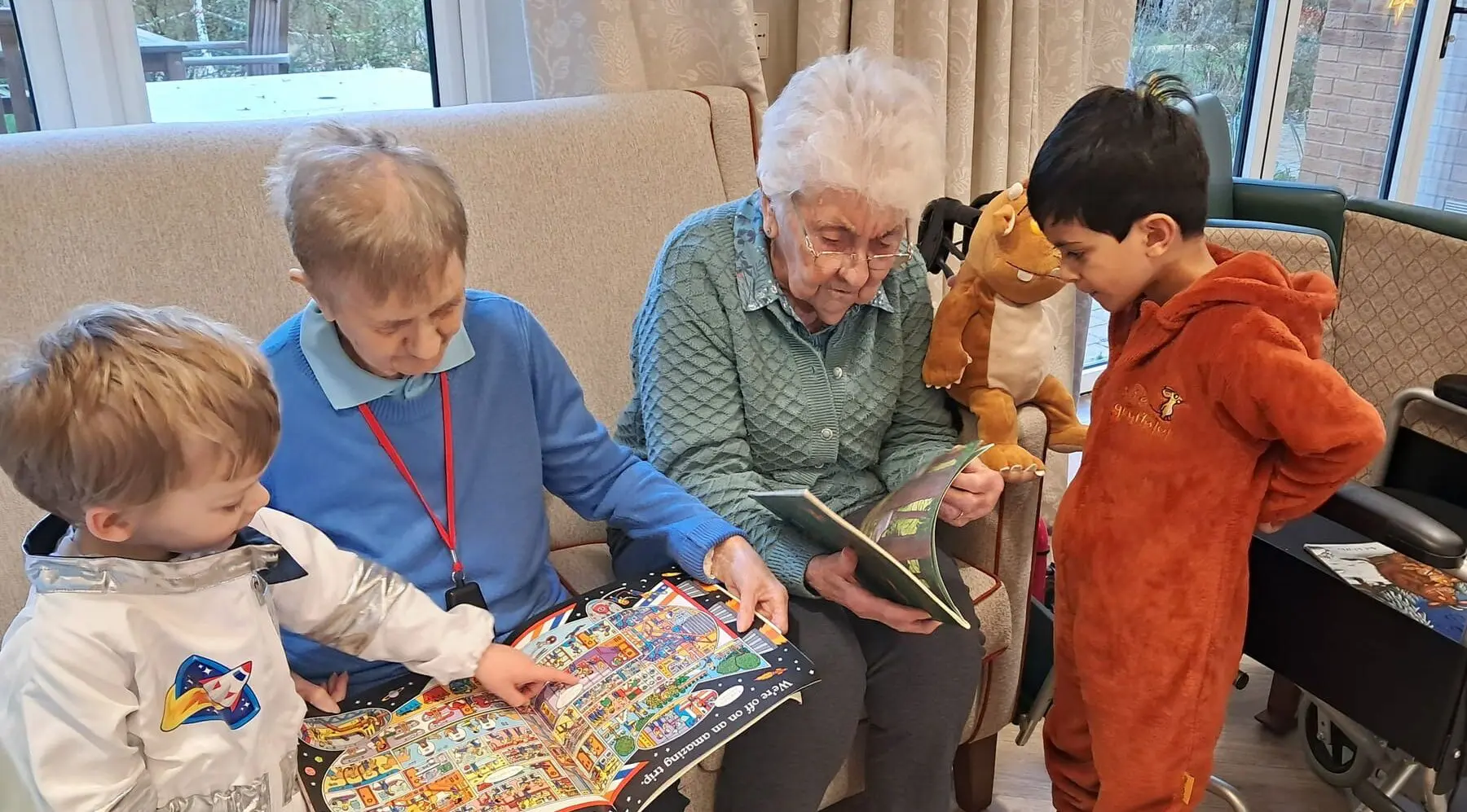 Brampton Manor Celebrates World Book Day with Intergenerational Reading Sessions gallery item #1