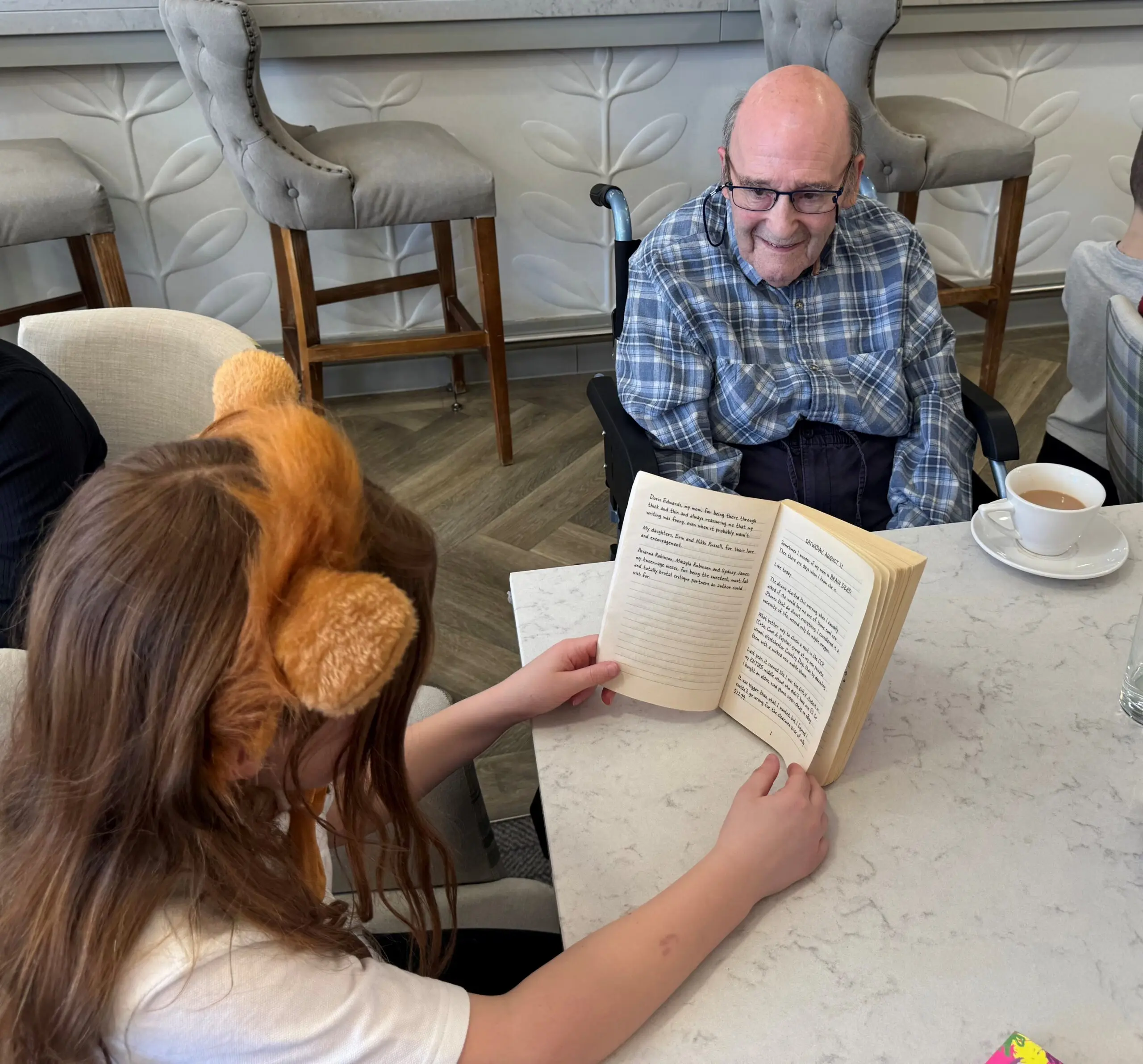 The Burlington Celebrates World Book Day with Saxon Primary School