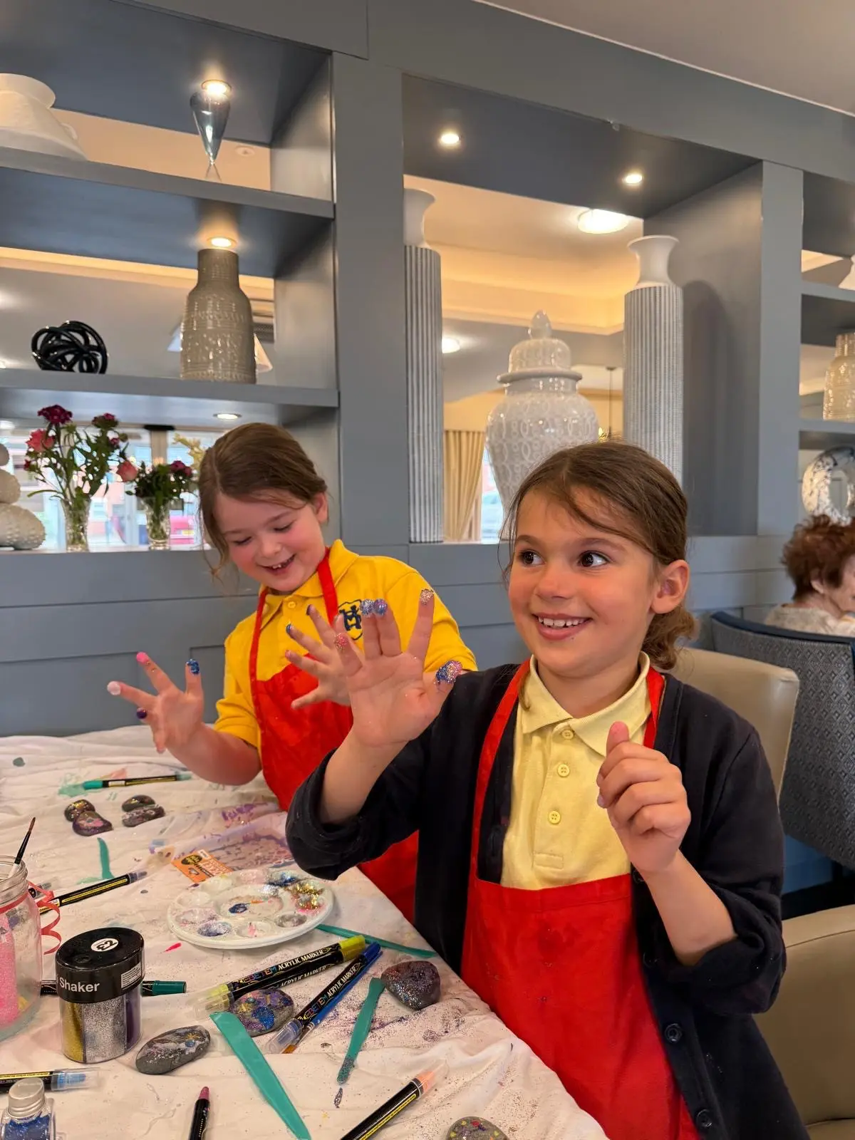 Young Visitors Bring Creativity and Colour to Chartwell House