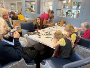 Young Visitors Bring Creativity and Colour to Chartwell House thumb item #1