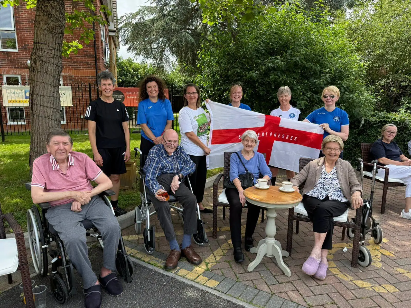 Women’s Walking Football Club Scores at The Burlington