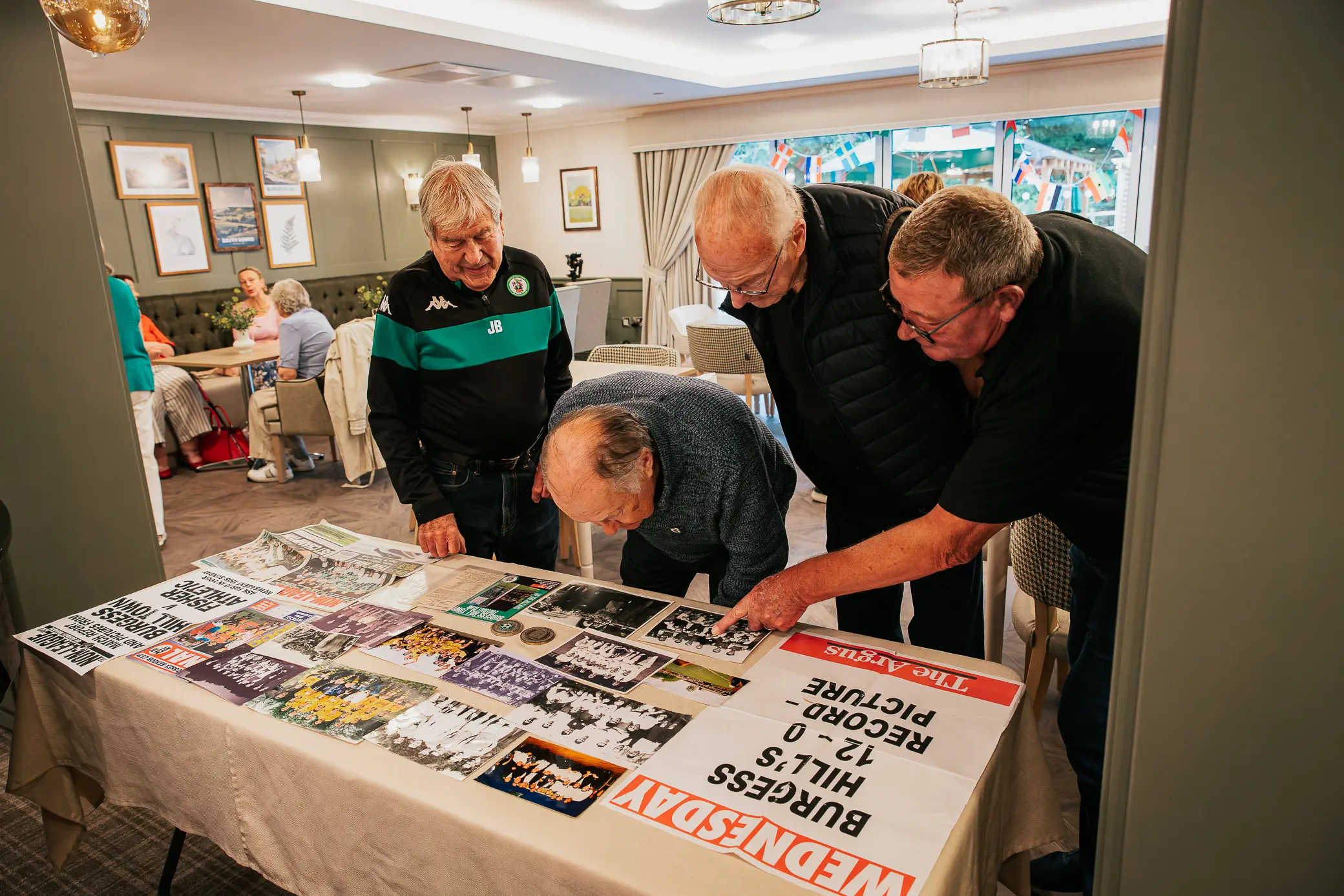 Sporting Legends Café Kicks Off to a Brilliant Start