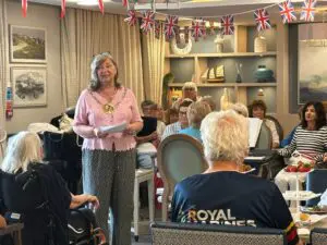 Chartwell House Unites Veterans at Cream Tea Celebration thumb item #4