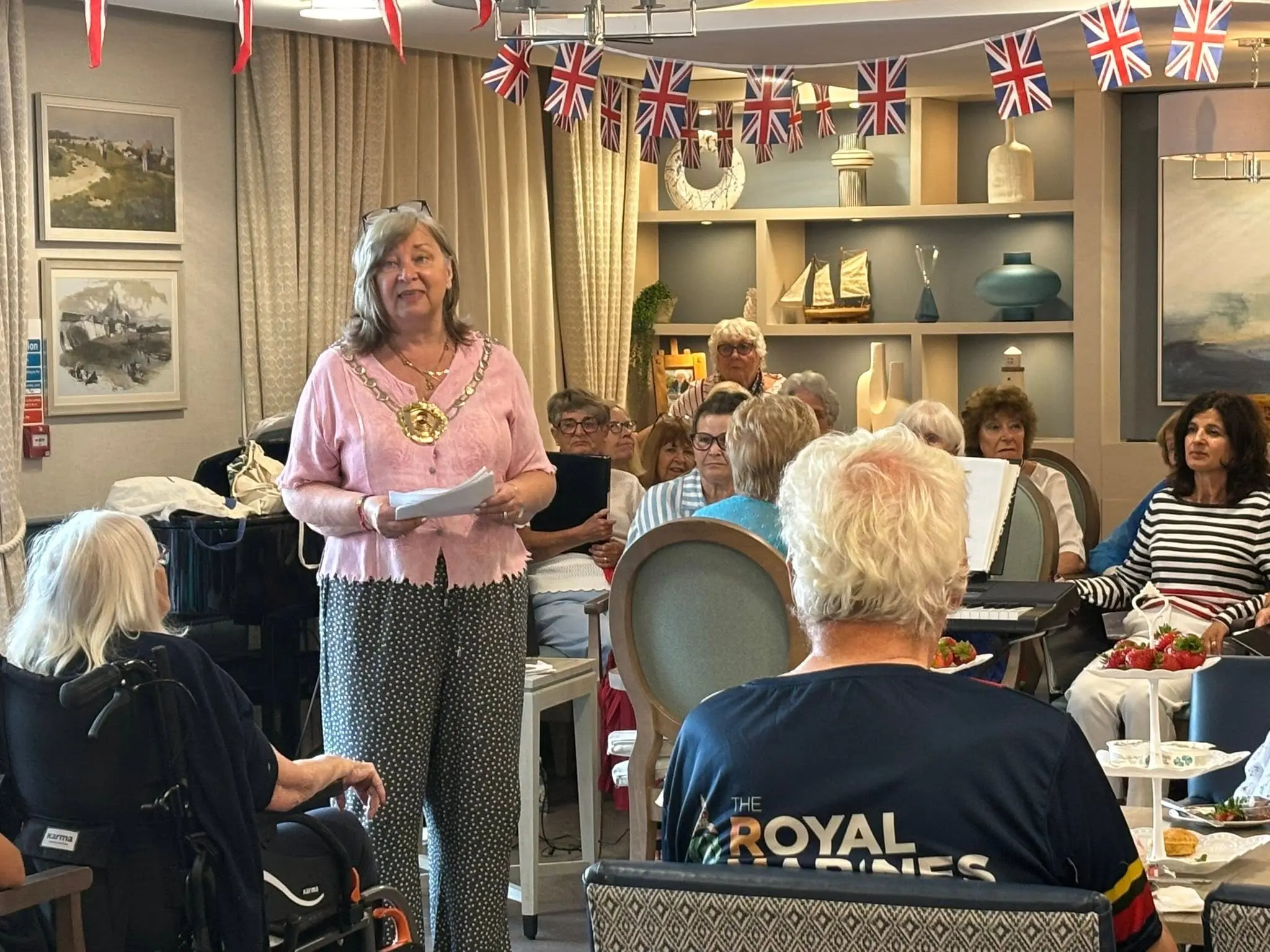 Chartwell House Unites Veterans at Cream Tea Celebration gallery item #4