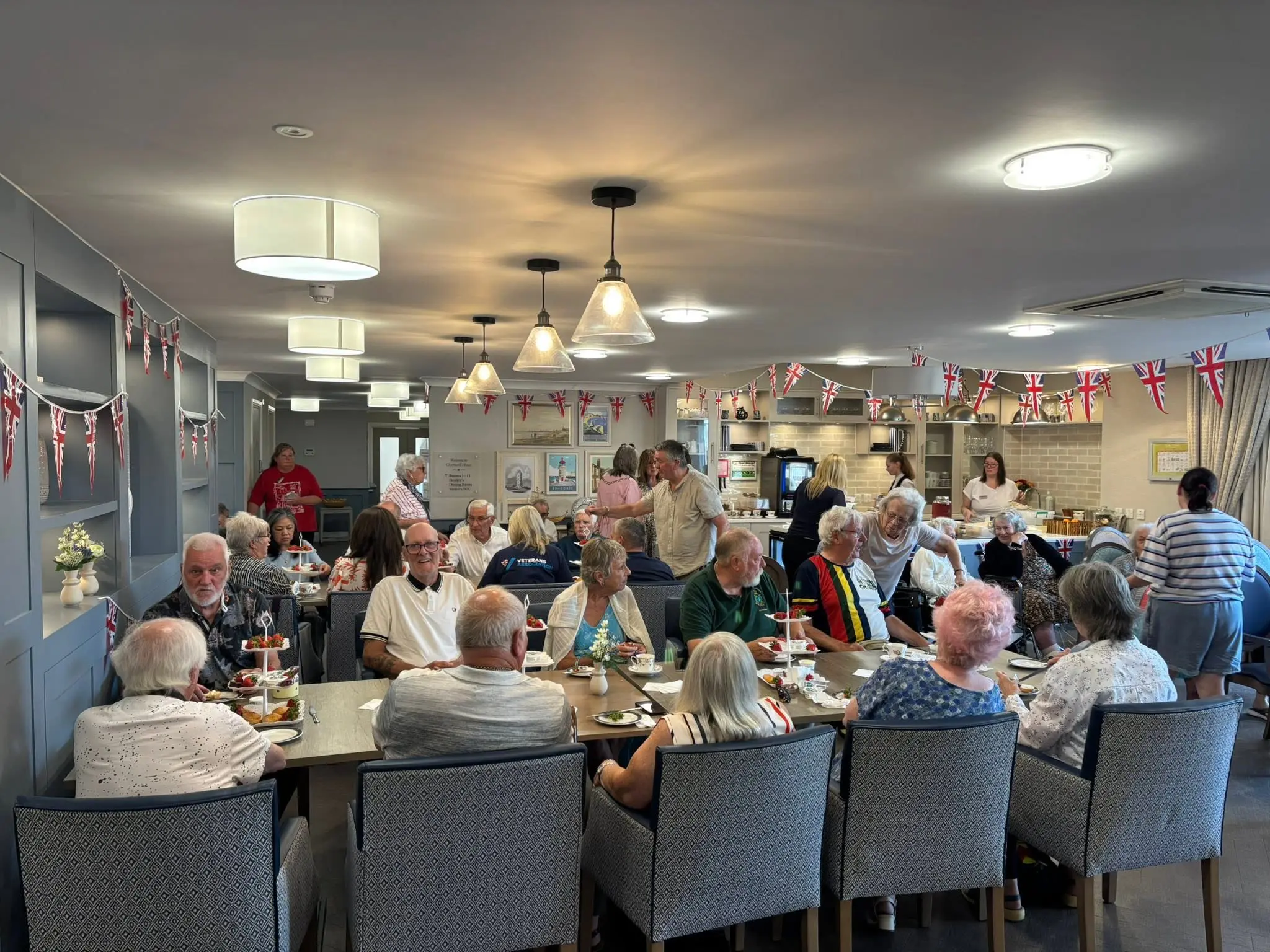 Chartwell House Unites Veterans at Cream Tea Celebration gallery item #2