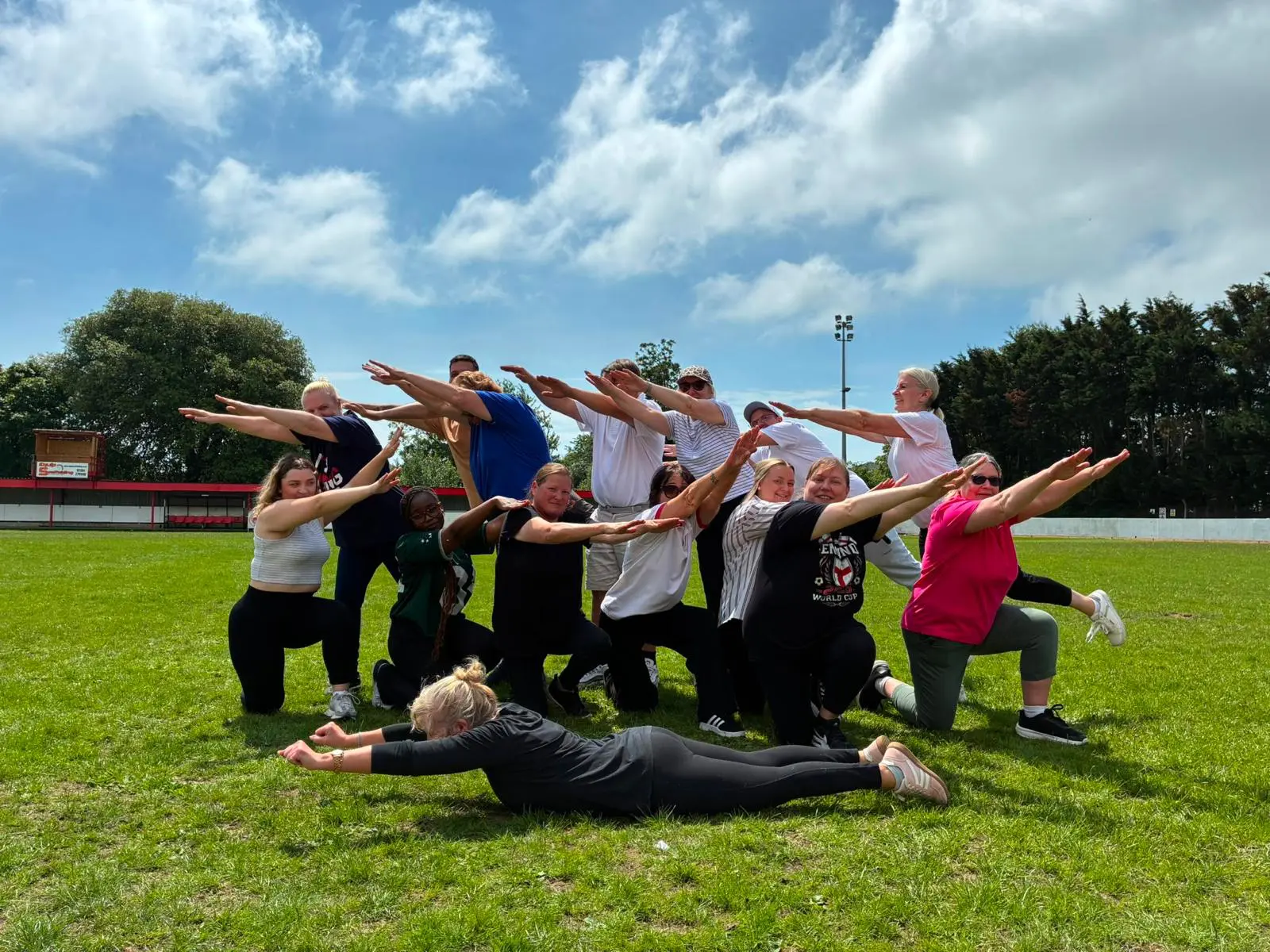 Martello Manor Takes Team Building to the Pitch for Care Home Open Week