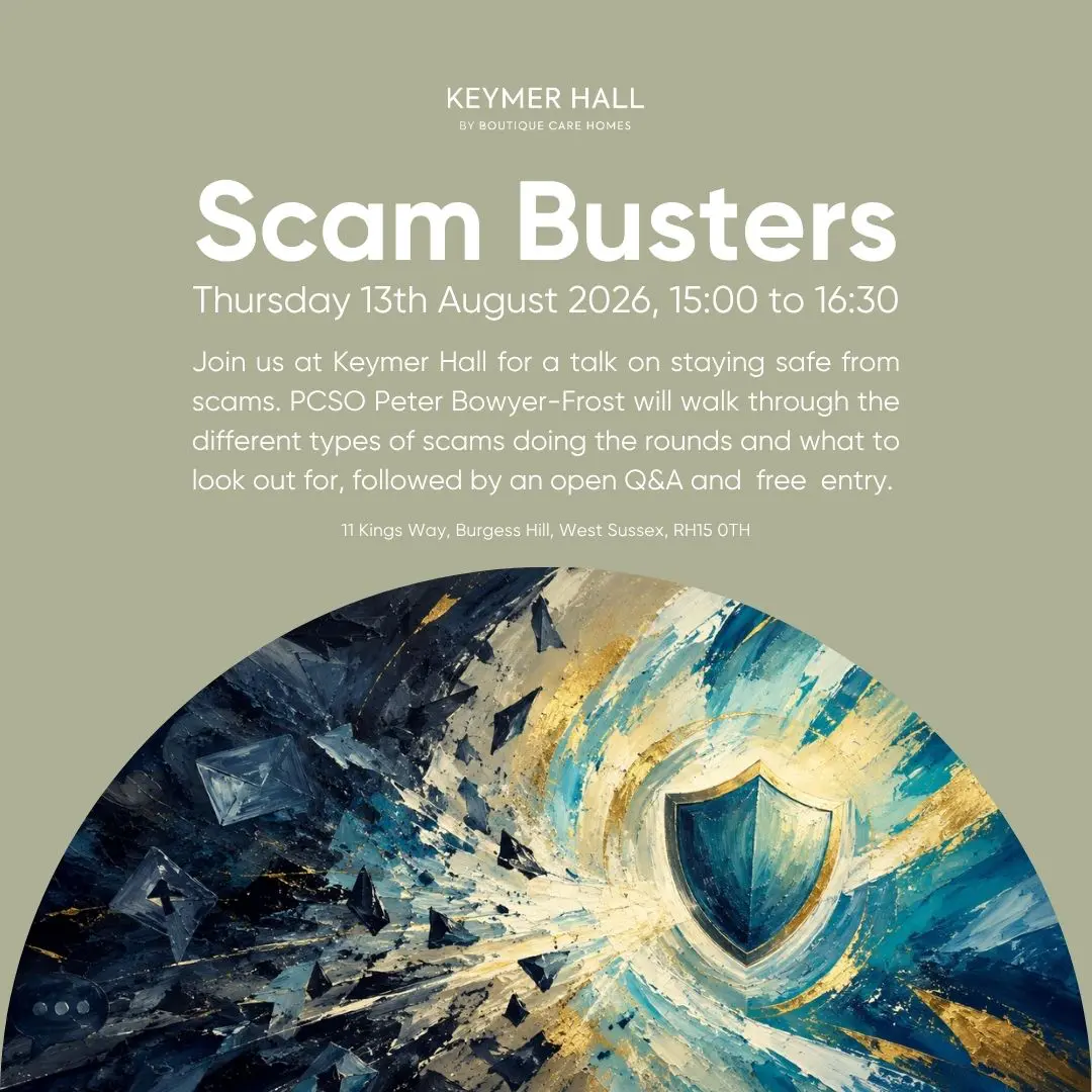 Keymer Hall to Host “Scam Busters” Talk with Local PCSO