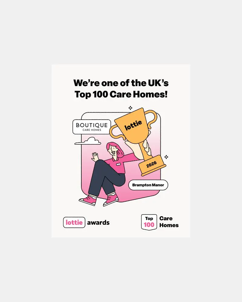 Top 100 UK Care Home, Lottie Awards 2026
