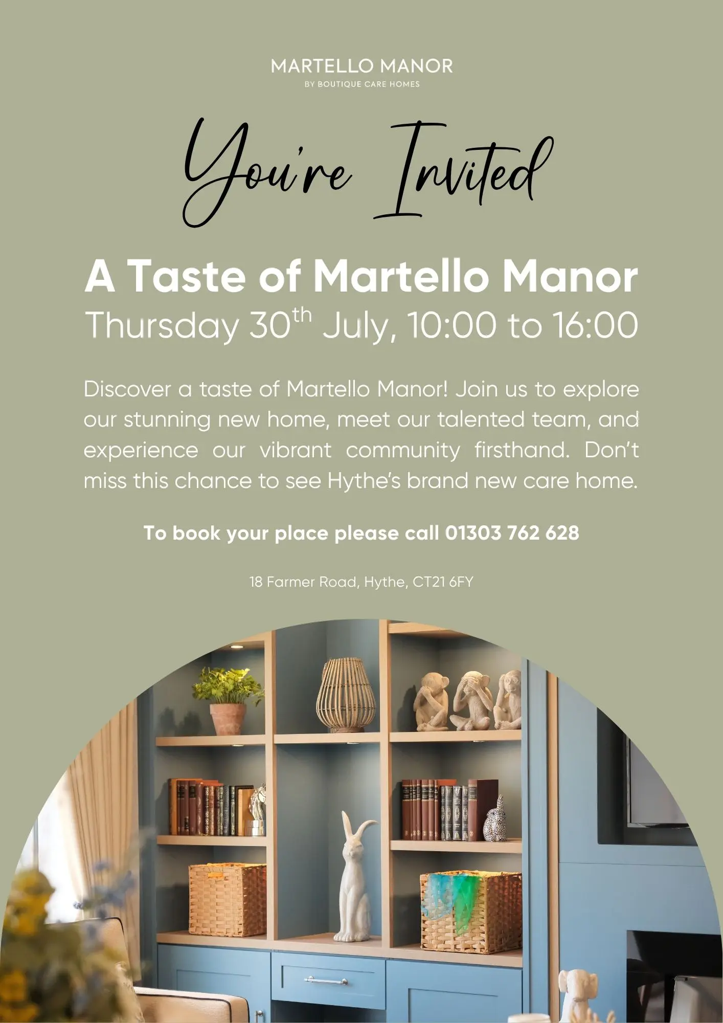 You’re Invited: Explore Martello Manor at Our July Open Day
